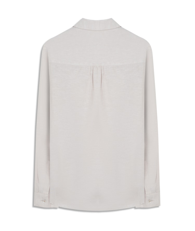 Camisa Linho  Classic Areia