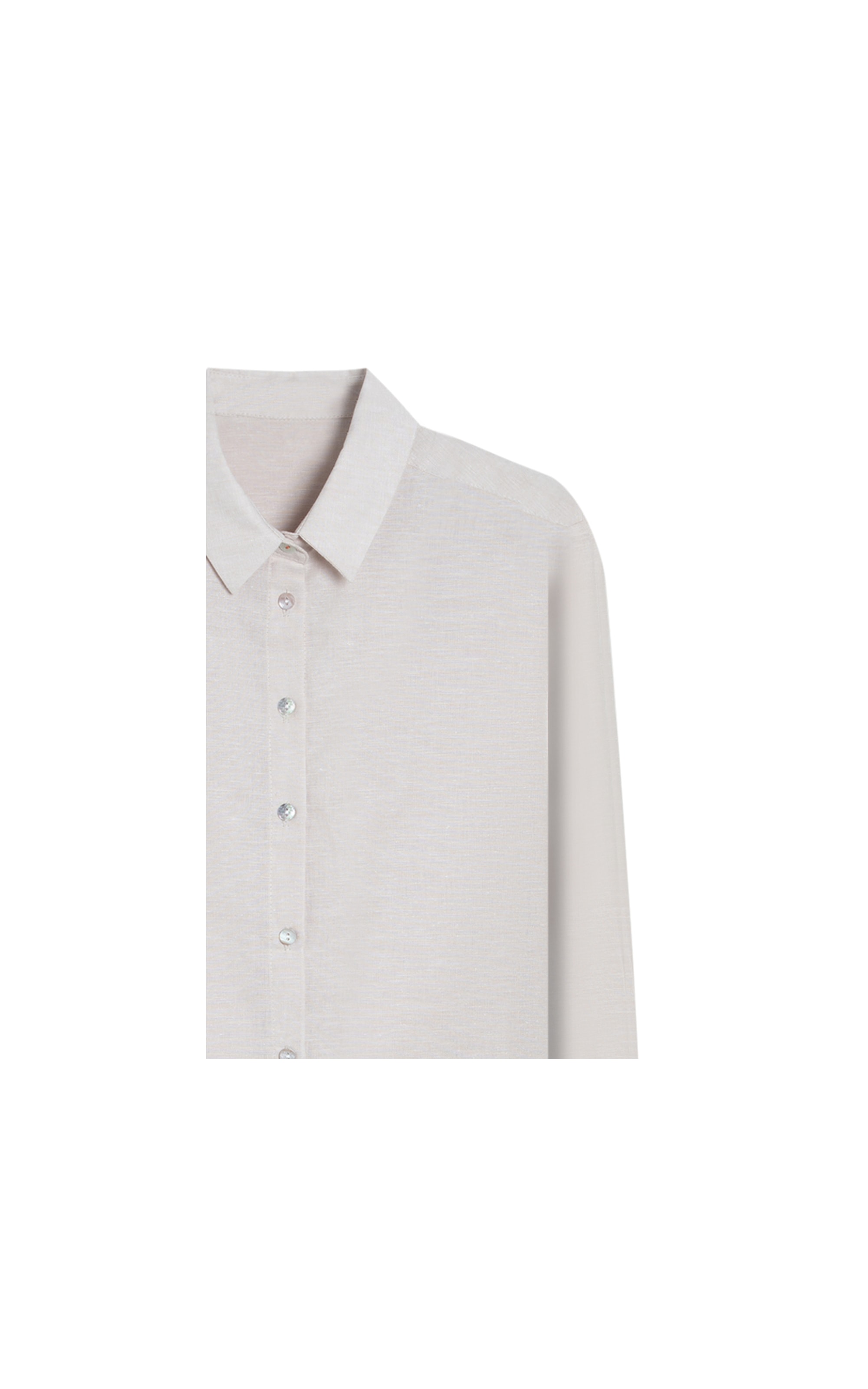 Camisa Linho  Classic Areia