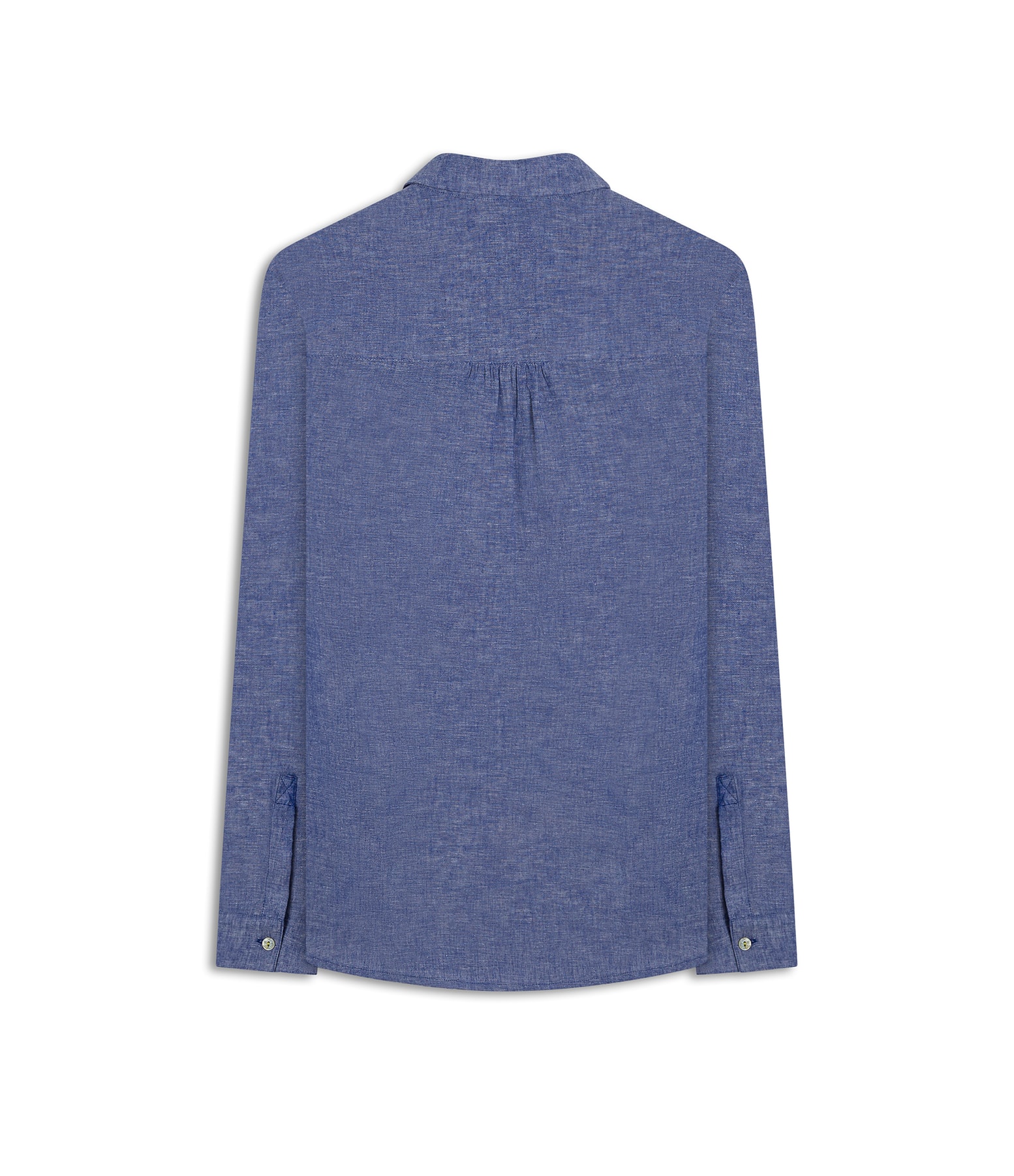 Camisa Linho  Classic  Azul Bic