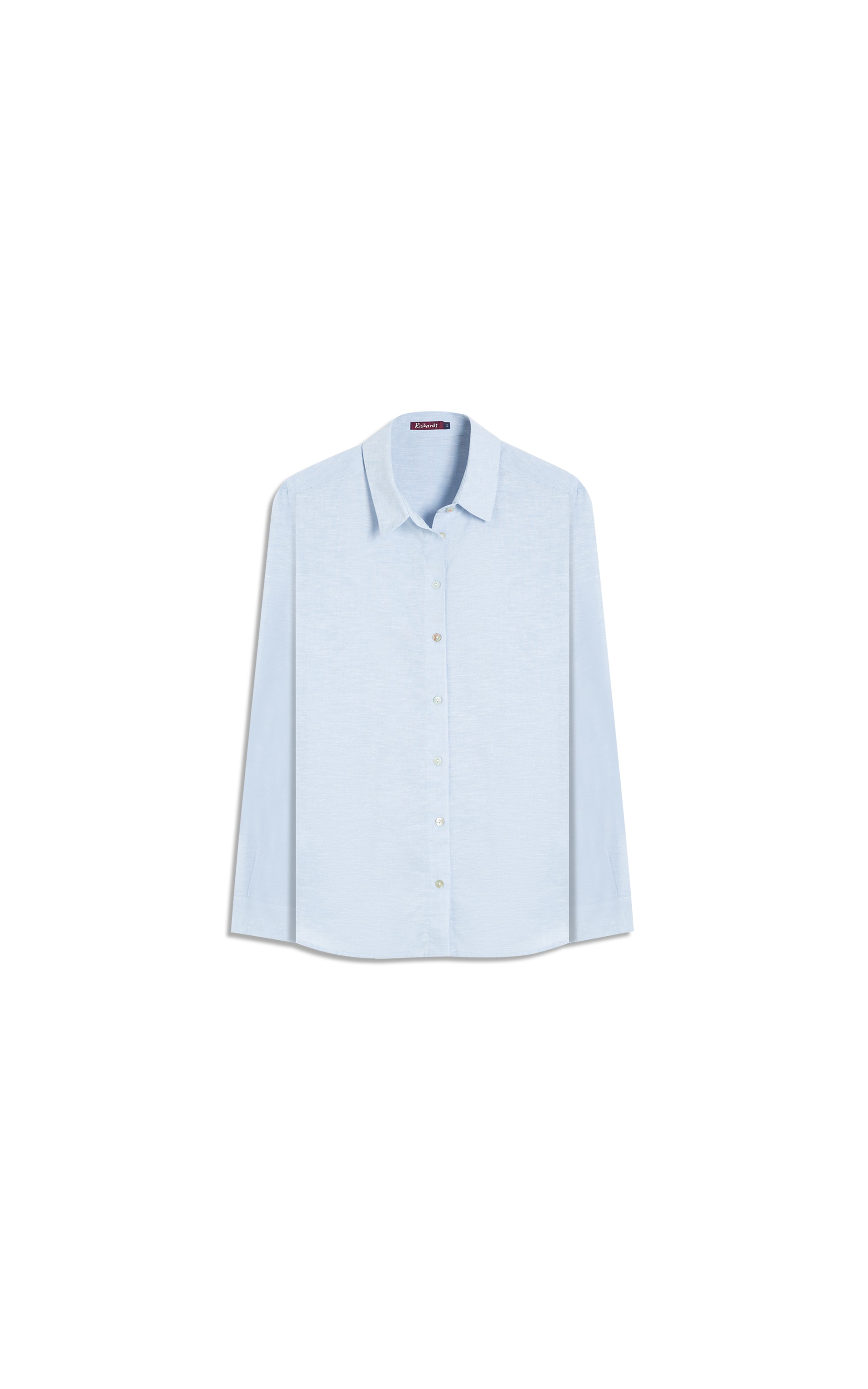 Camisa Linho  Classic Azul Claro