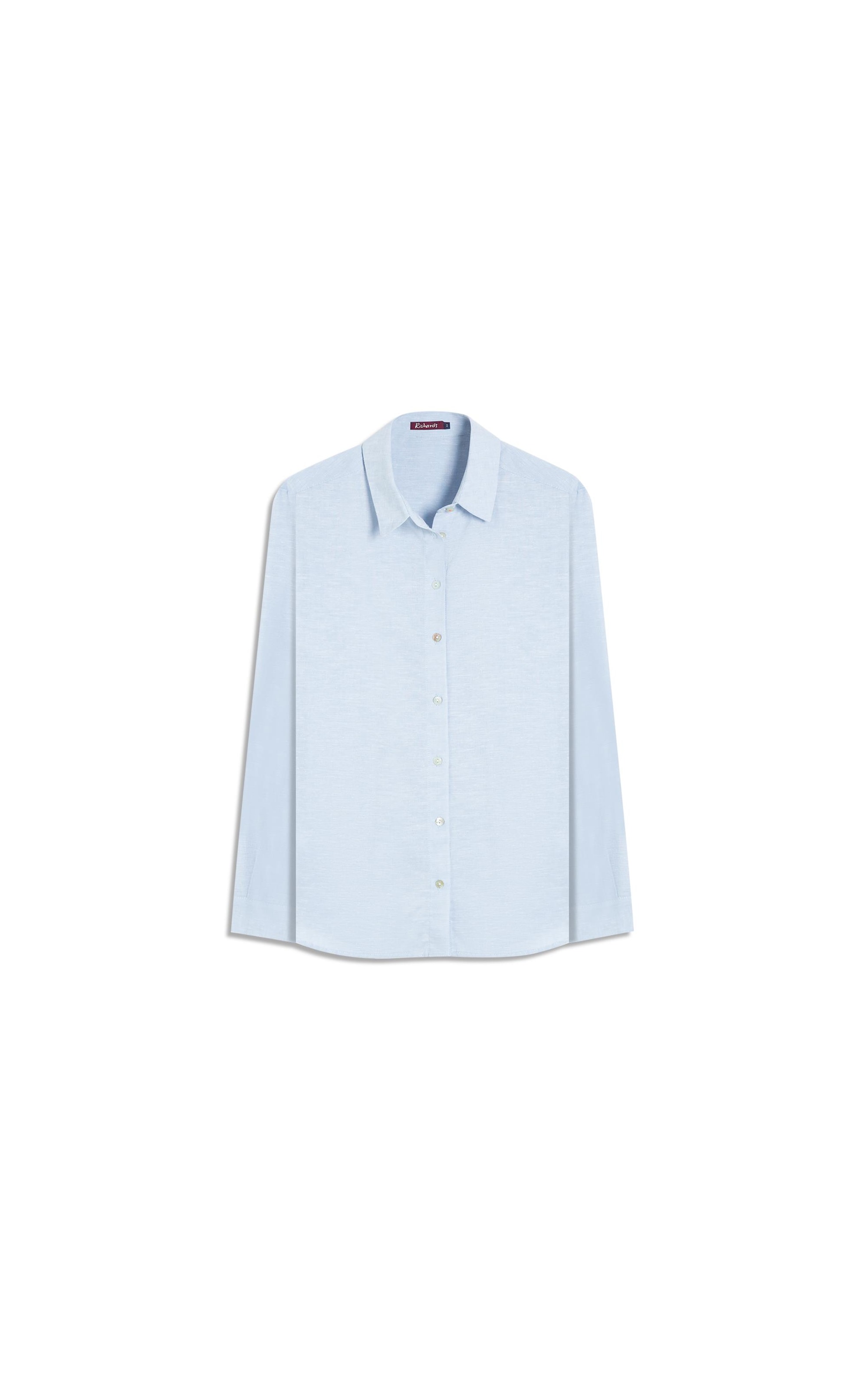 Camisa Linho  Classic Azul Claro