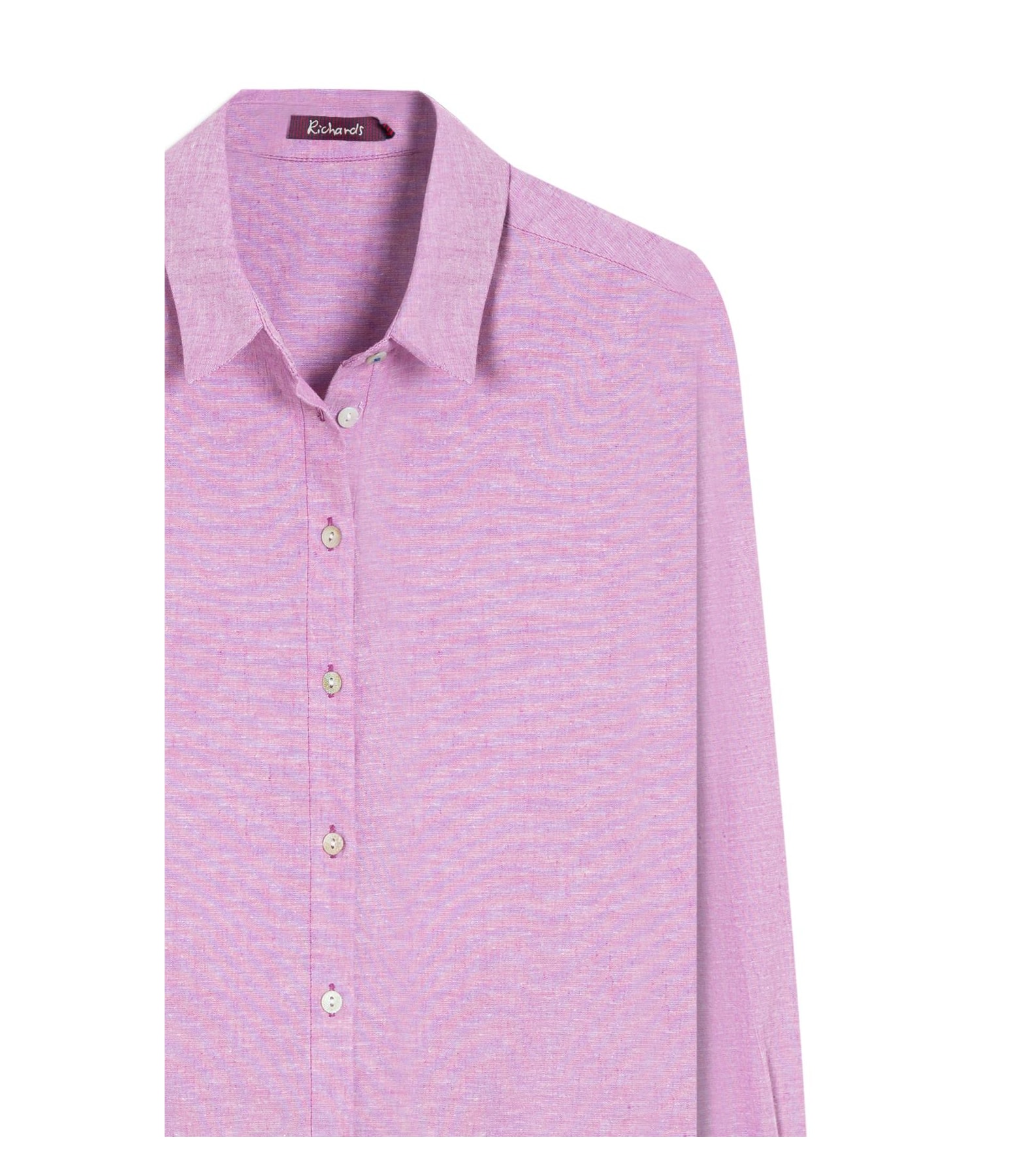 Camisa Linho  Classic Lilas