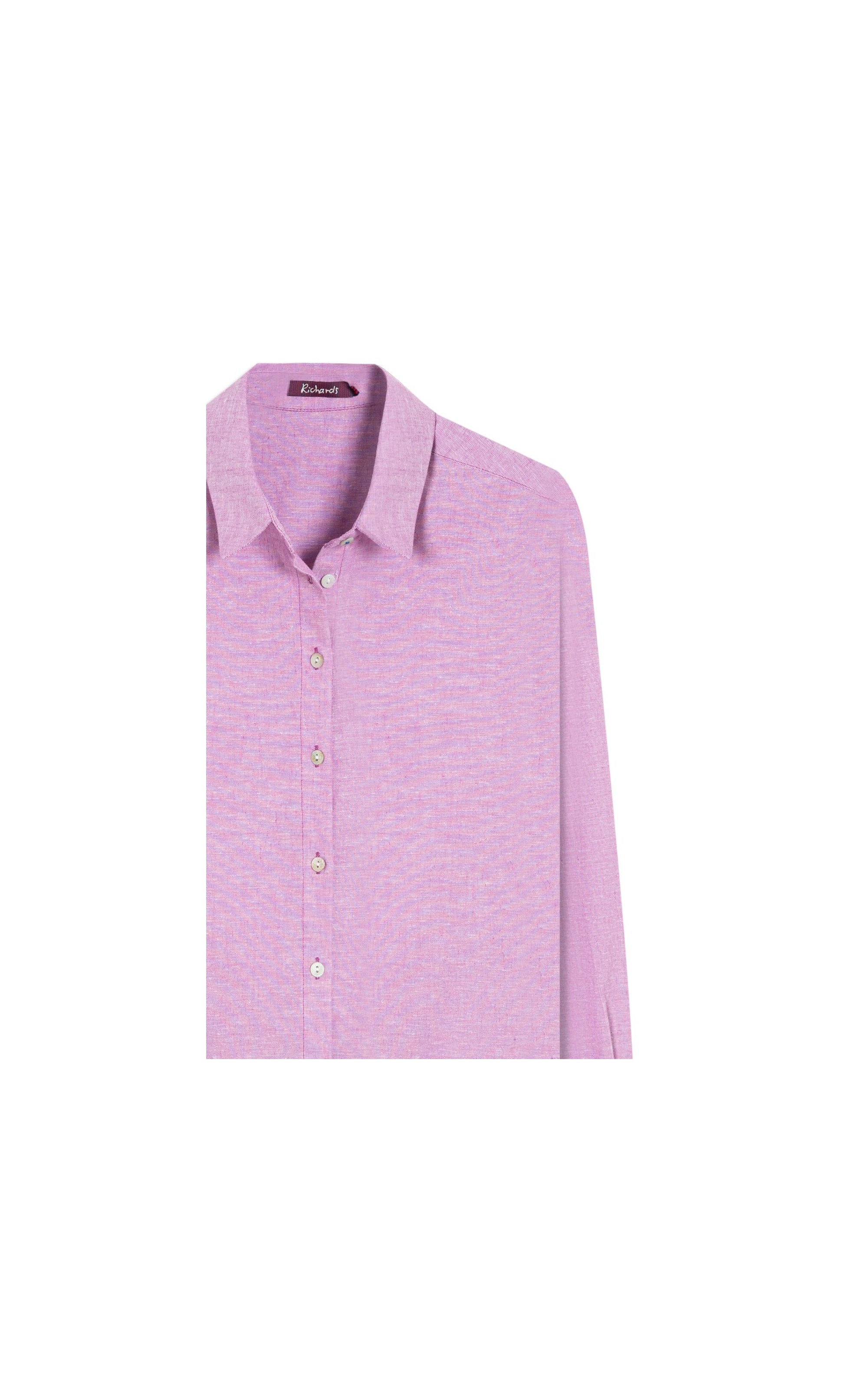 Camisa Linho  Classic Lilas