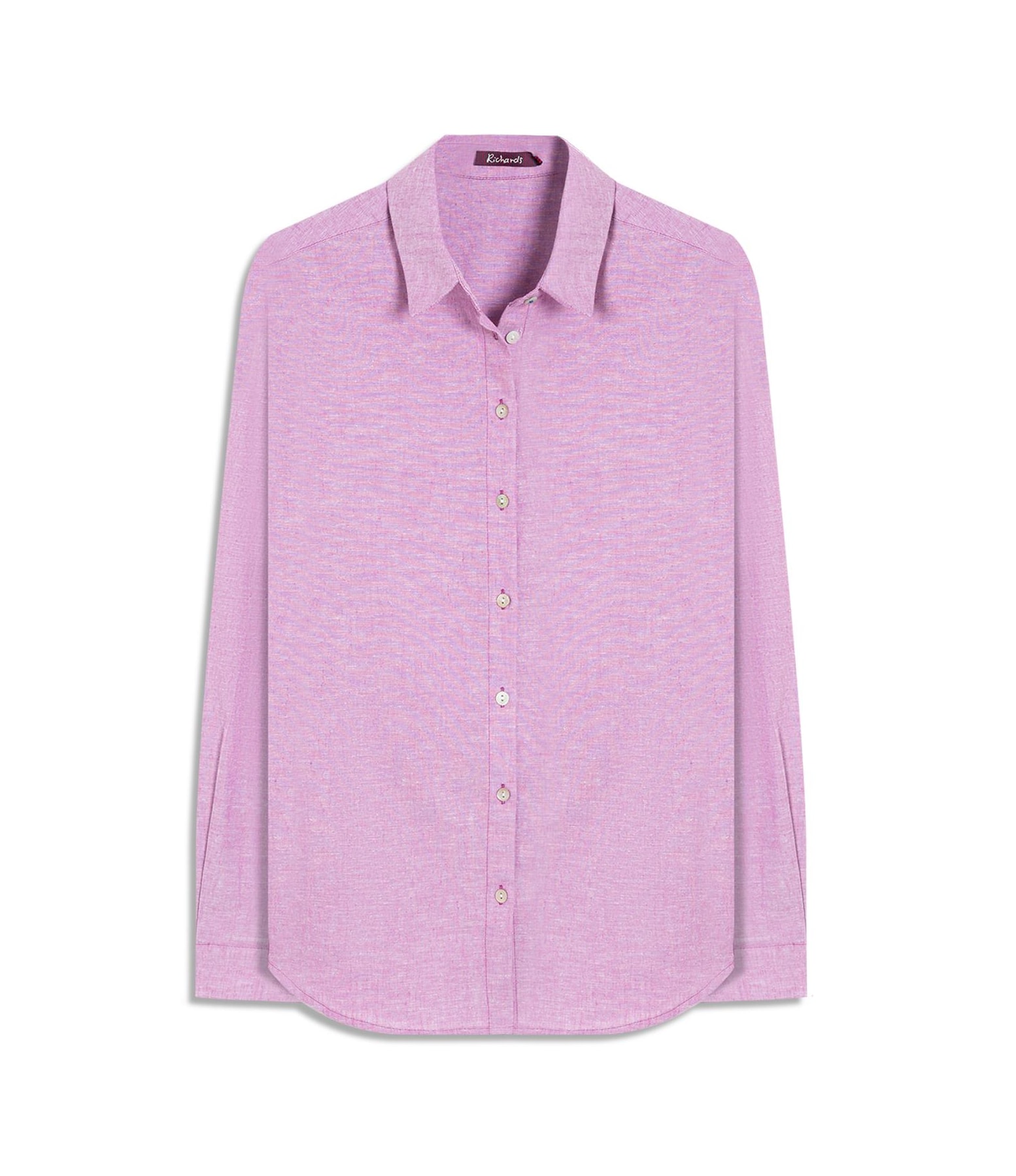Camisa Linho  Classic Lilas