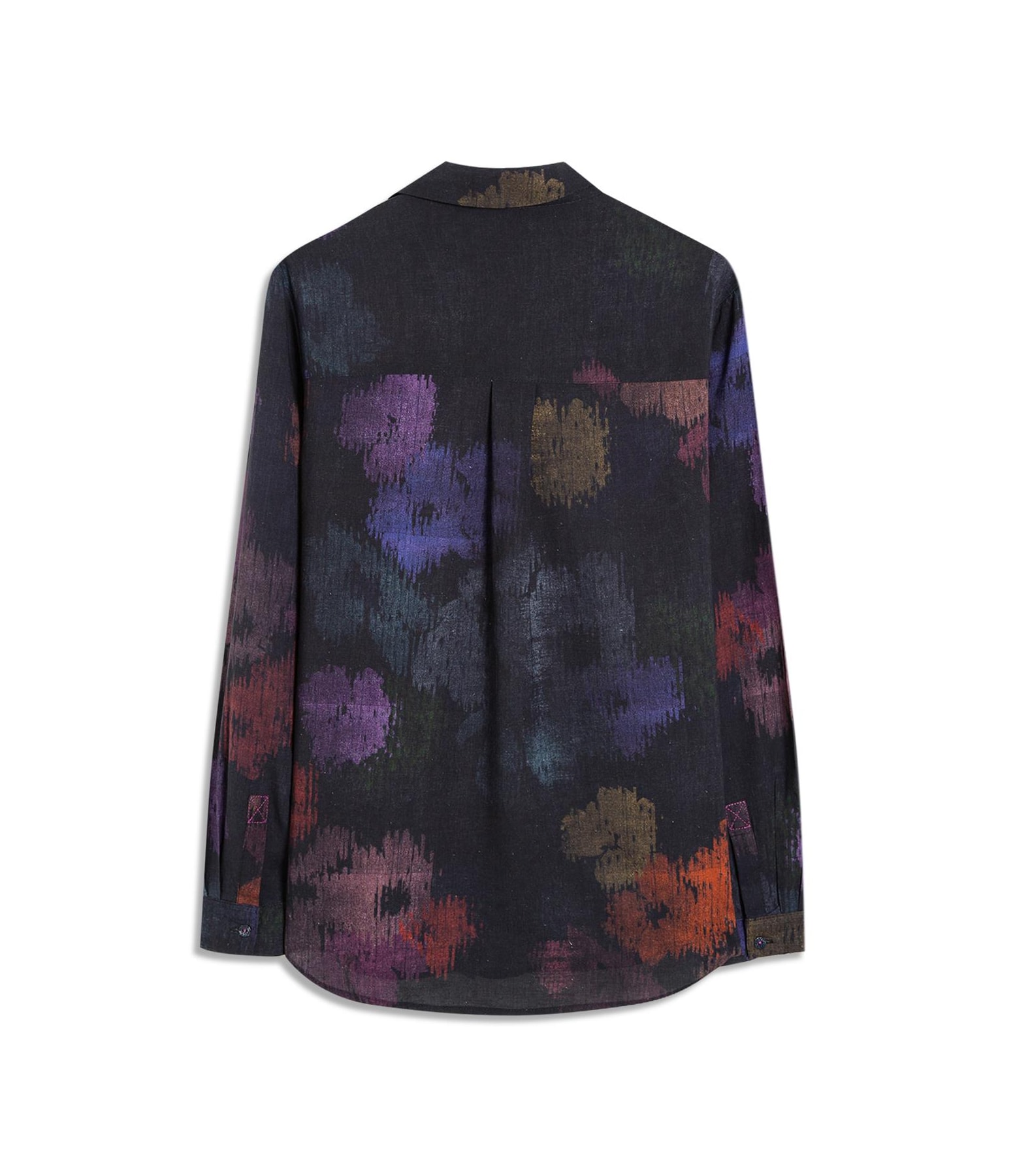 Camisa Linho  Classic Slouchy Velvet Preto