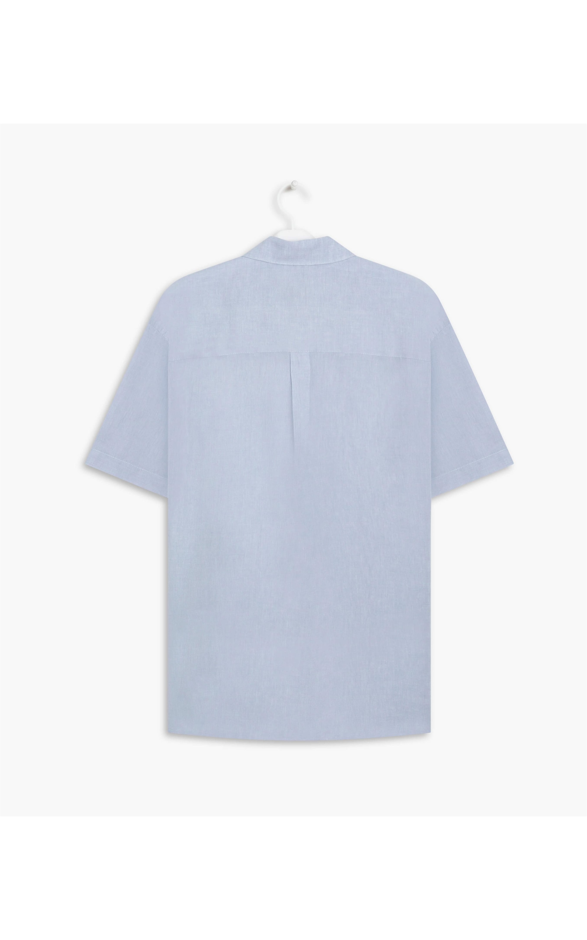 Camisa Linho  Cross Azul Bic