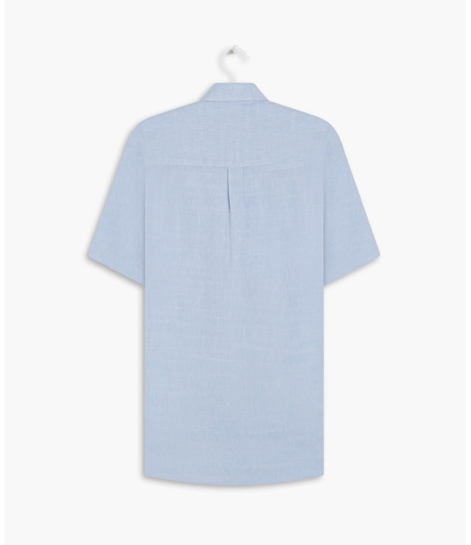 Camisa Linho  Cross Azul Claro