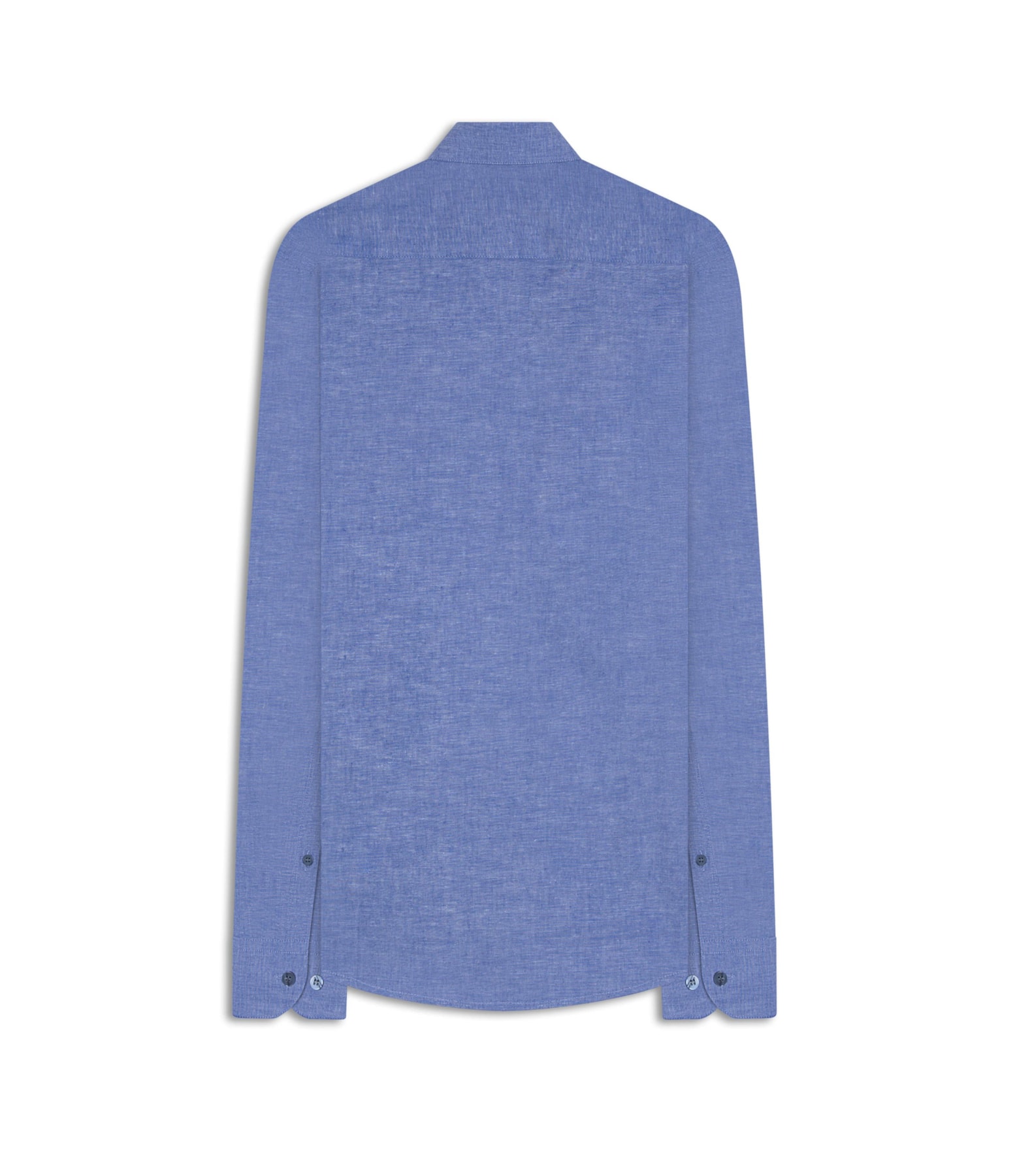 Camisa Linho  Cross Day Ml Dark Navy
