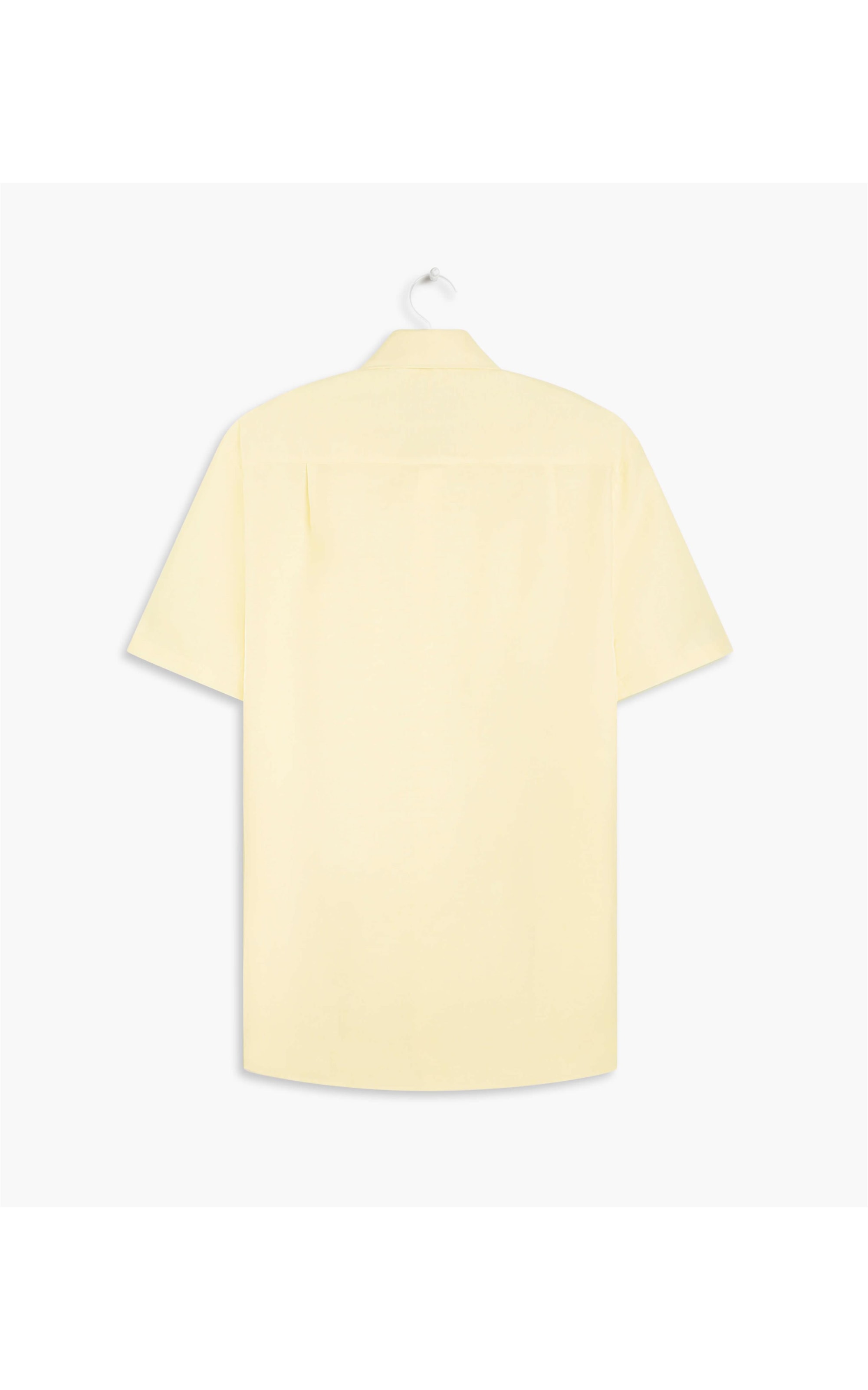 Camisa Linho  Cross Dye Amarelo