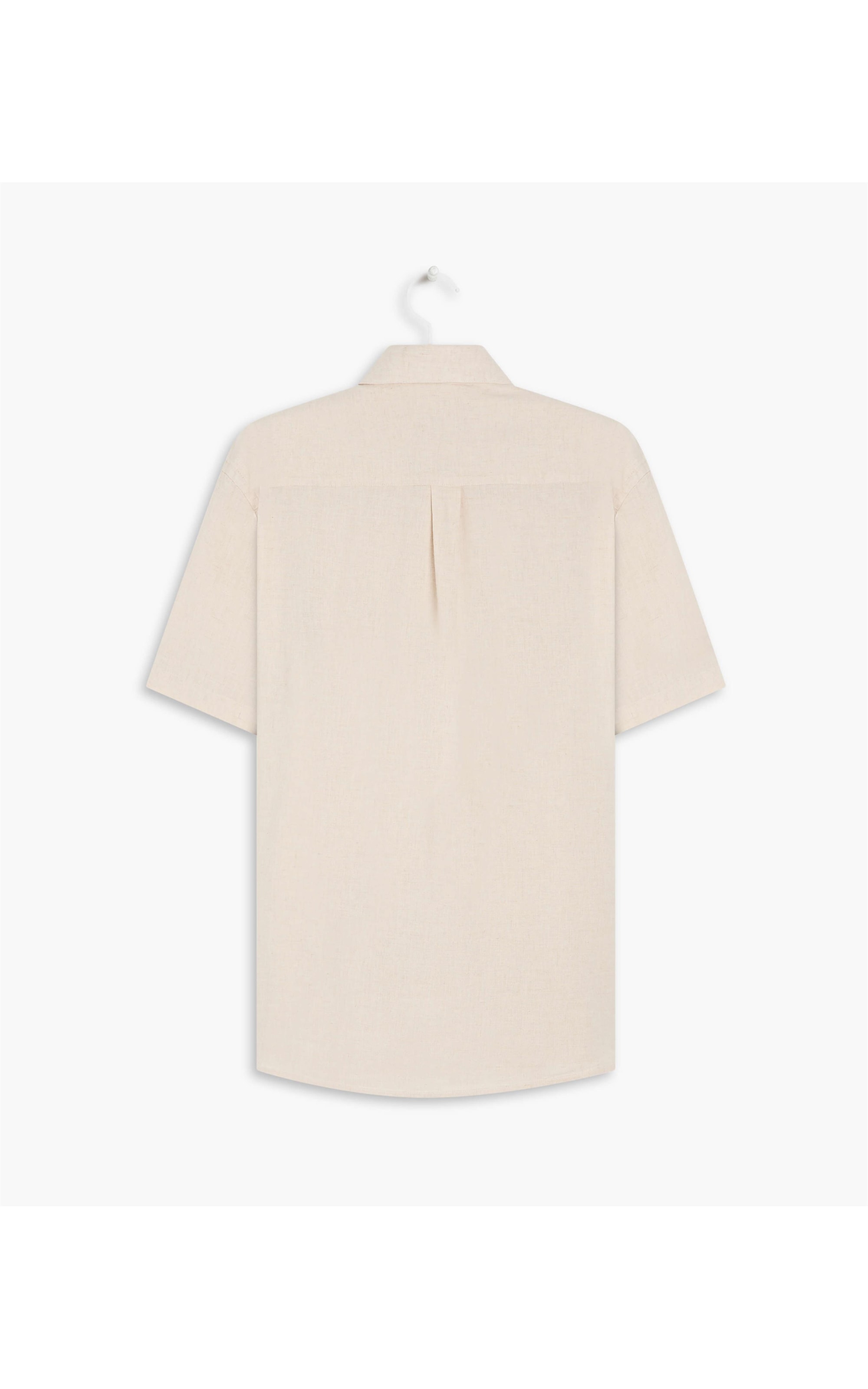 Camisa Linho  Cross Dye Areia
