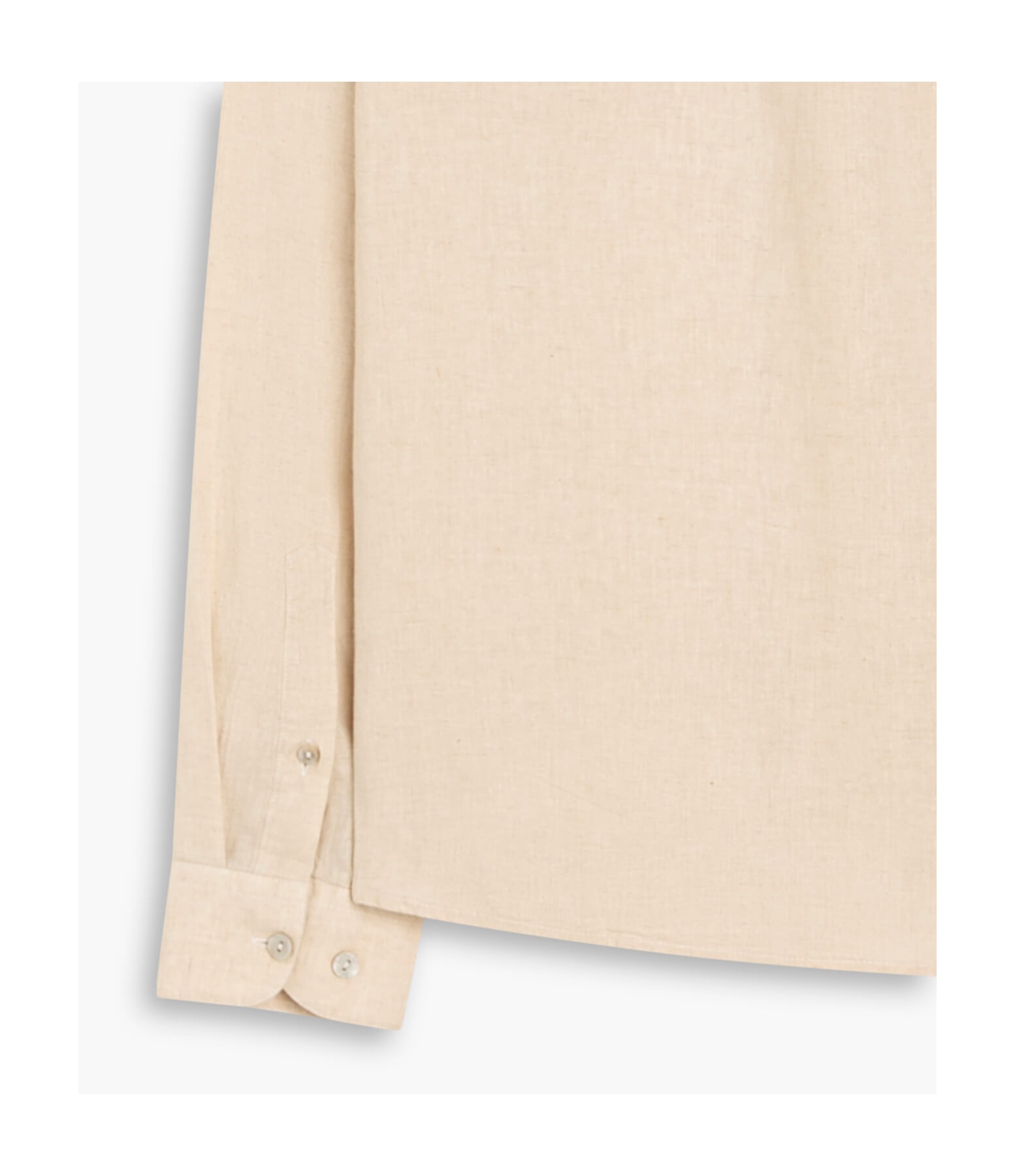 Camisa Linho  Cross Dye Areia
