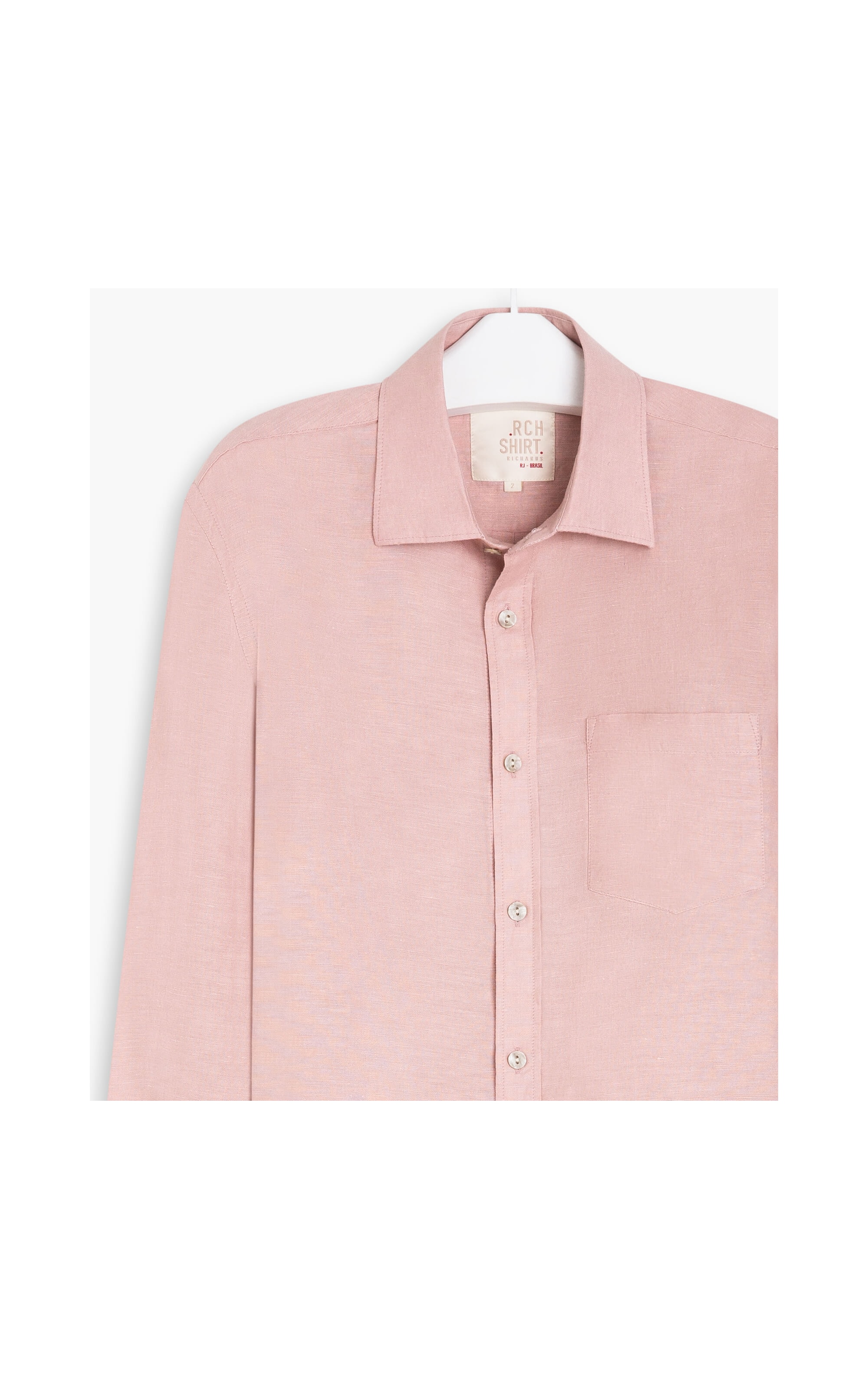 Camisa Linho  Cross Dye Chá
