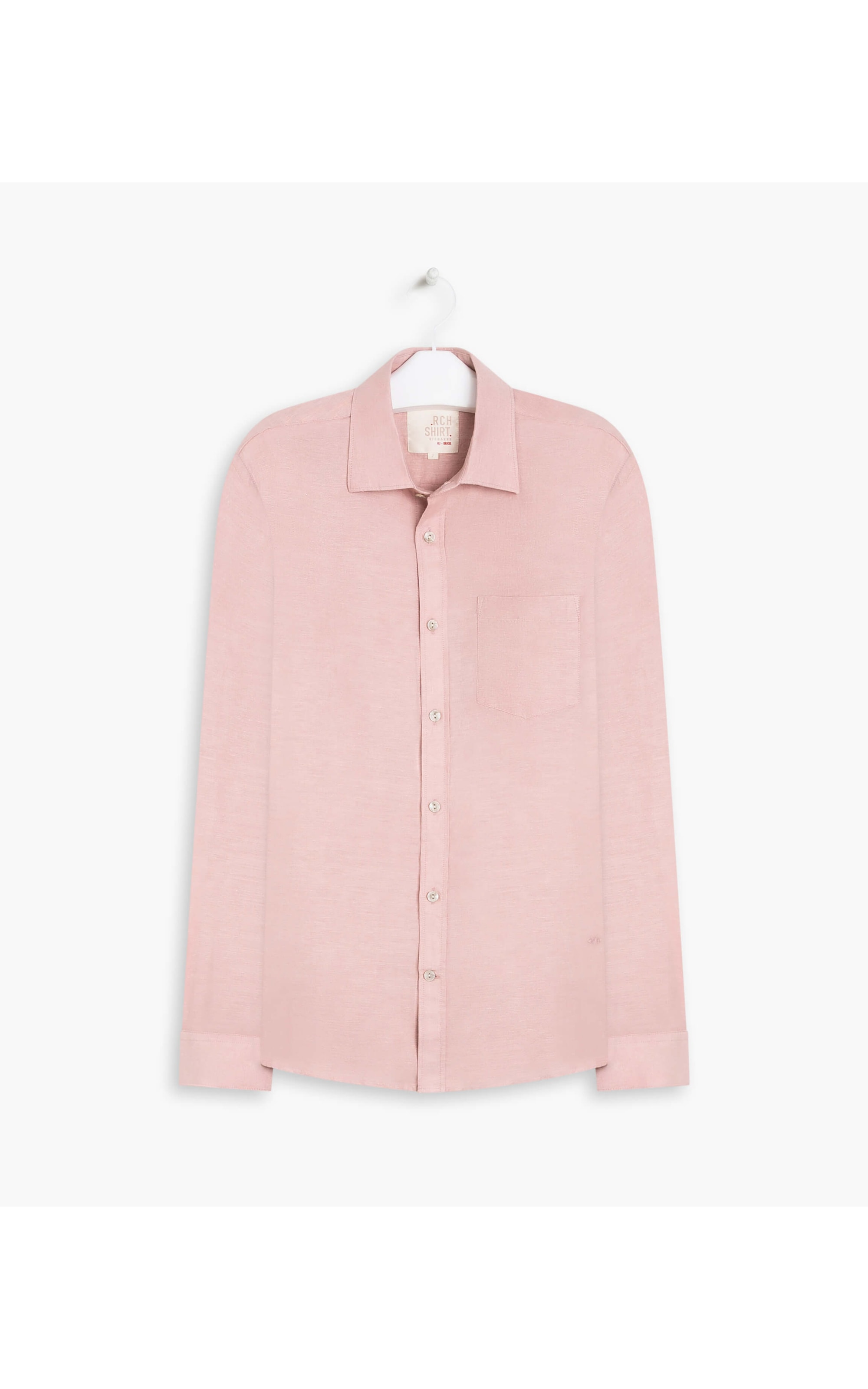 Camisa Linho  Cross Dye Chá