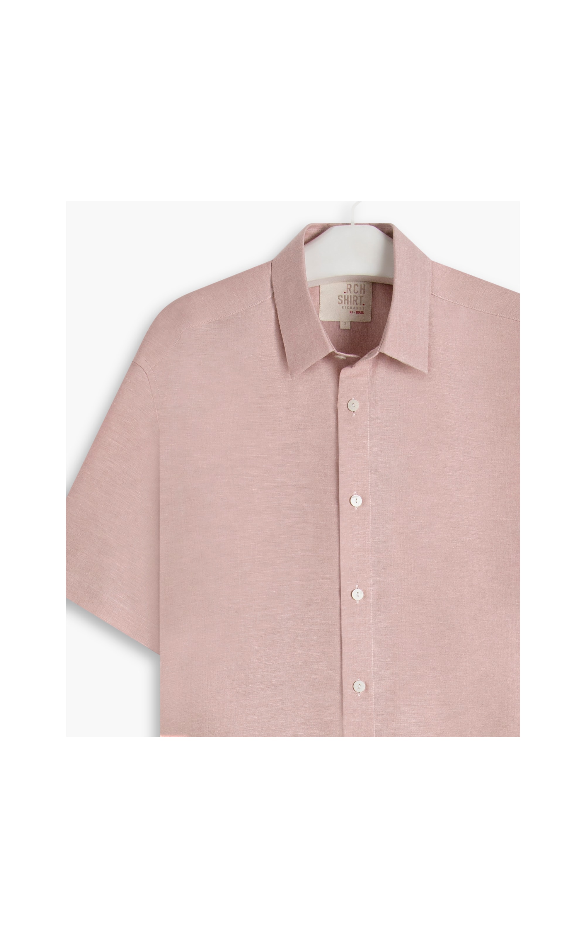 Camisa Linho  Cross Dye Michel Mc Chá