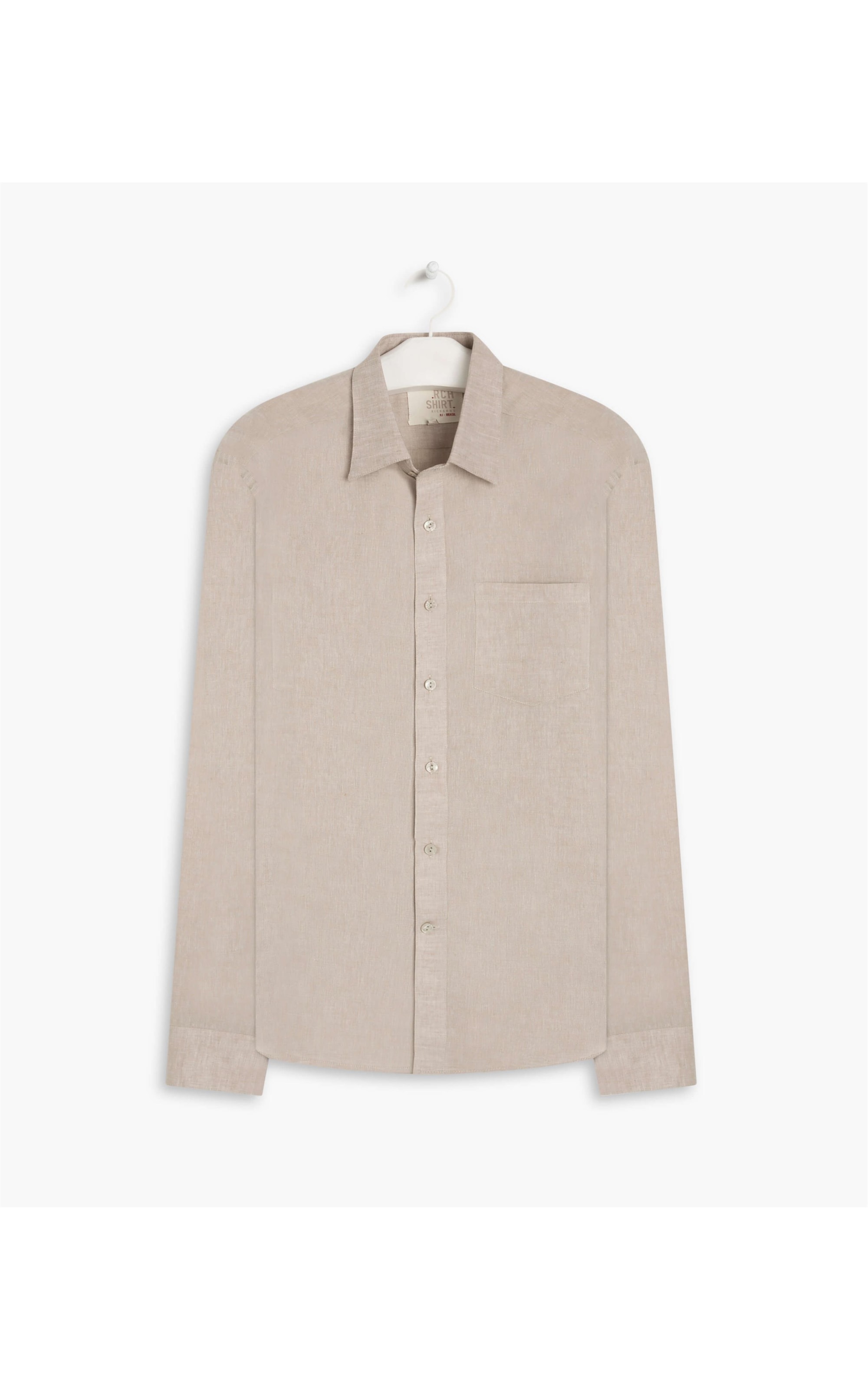 Camisa Linho  Cross Dye Natural