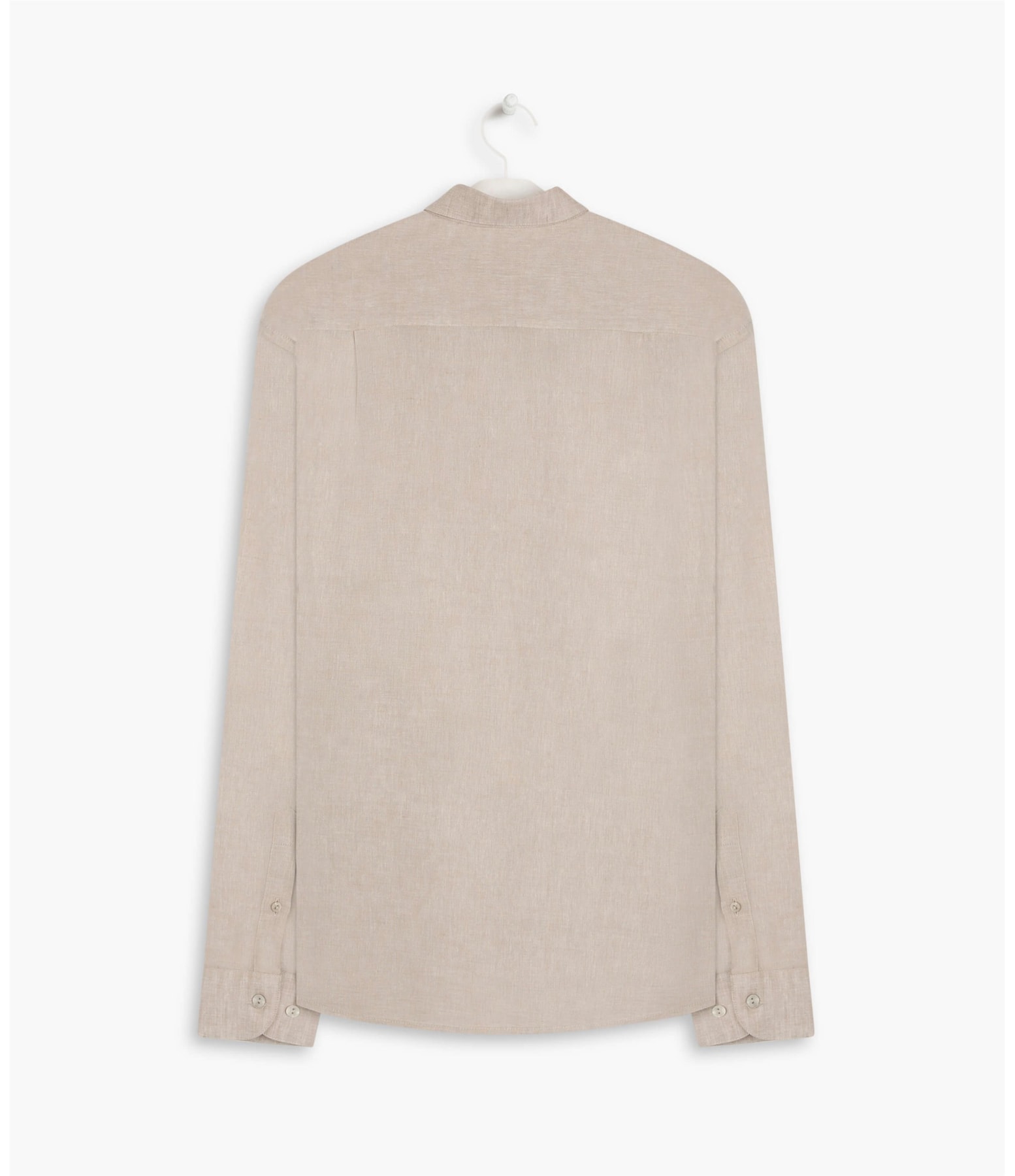 Camisa Linho  Cross Dye Natural