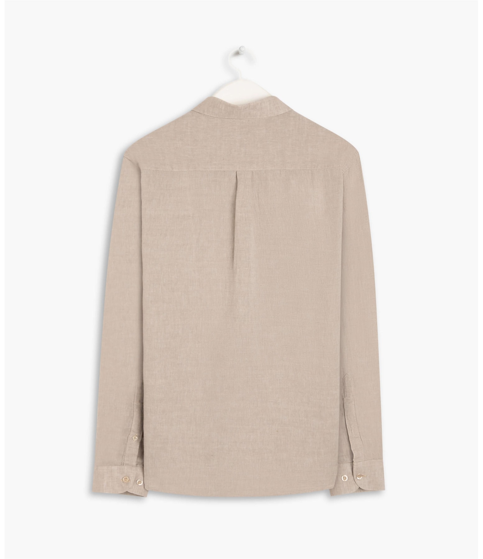 Camisa Linho  Cross Dye Natural