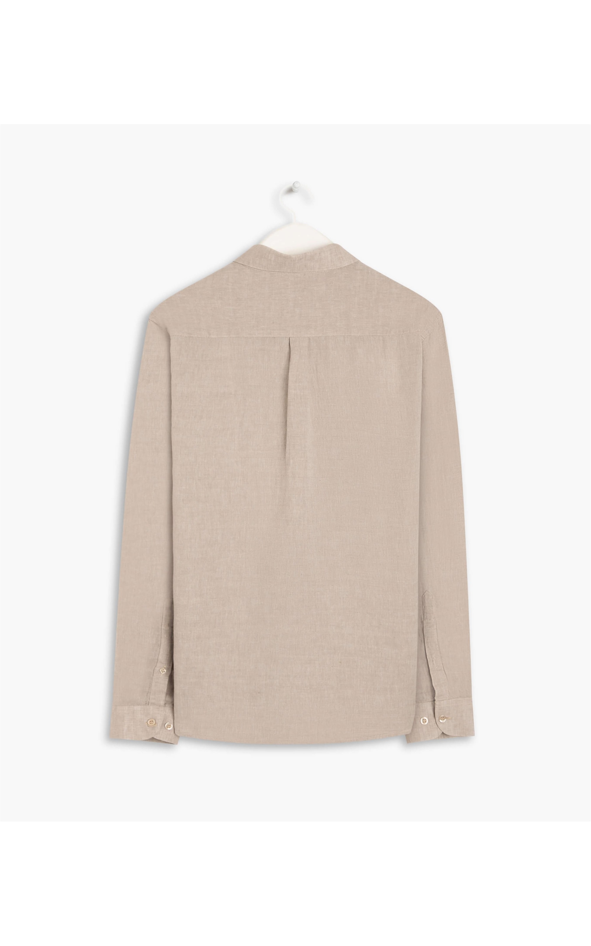 Camisa Linho  Cross Dye Natural