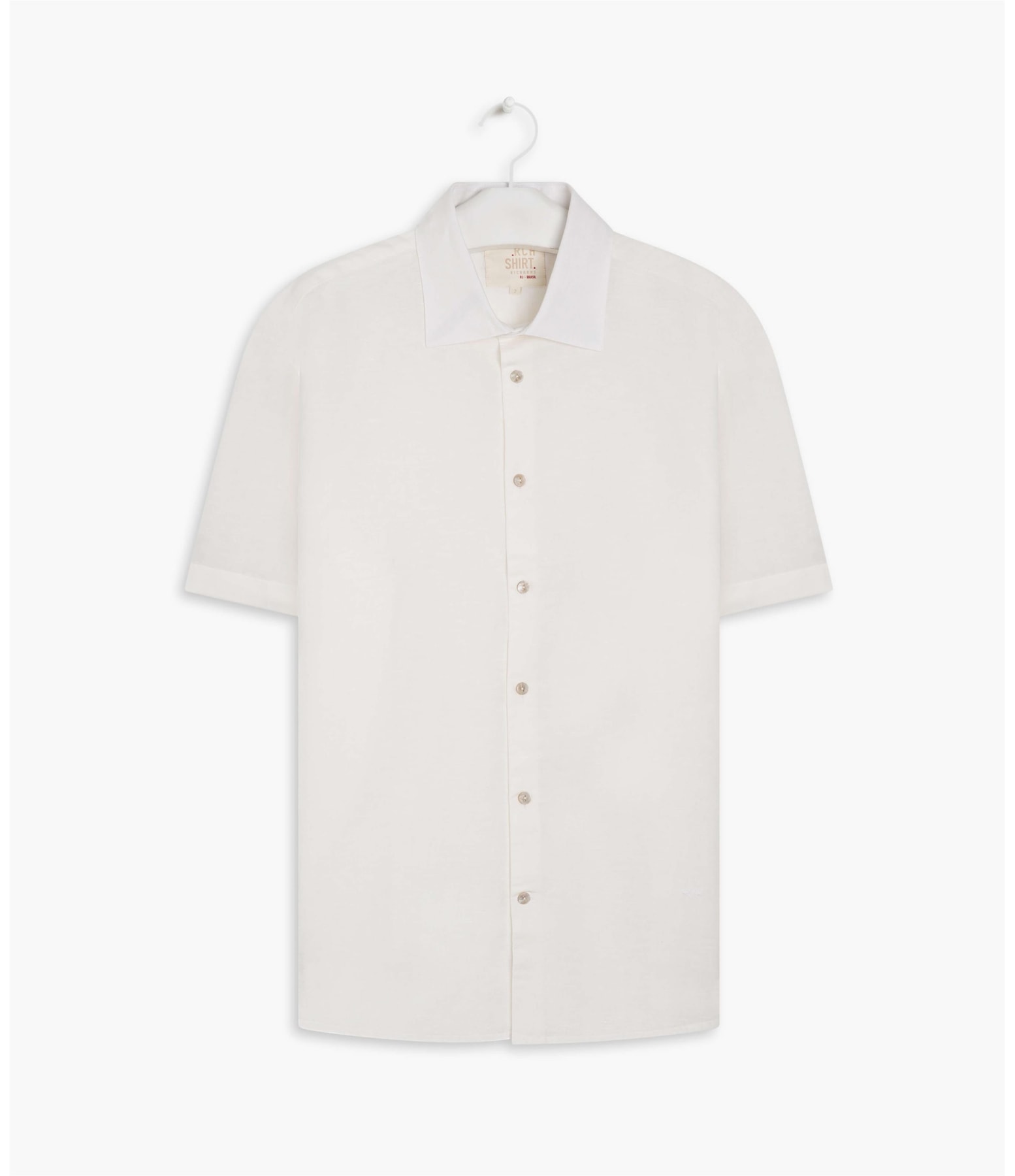 Camisa Linho  Cross Dye Natural