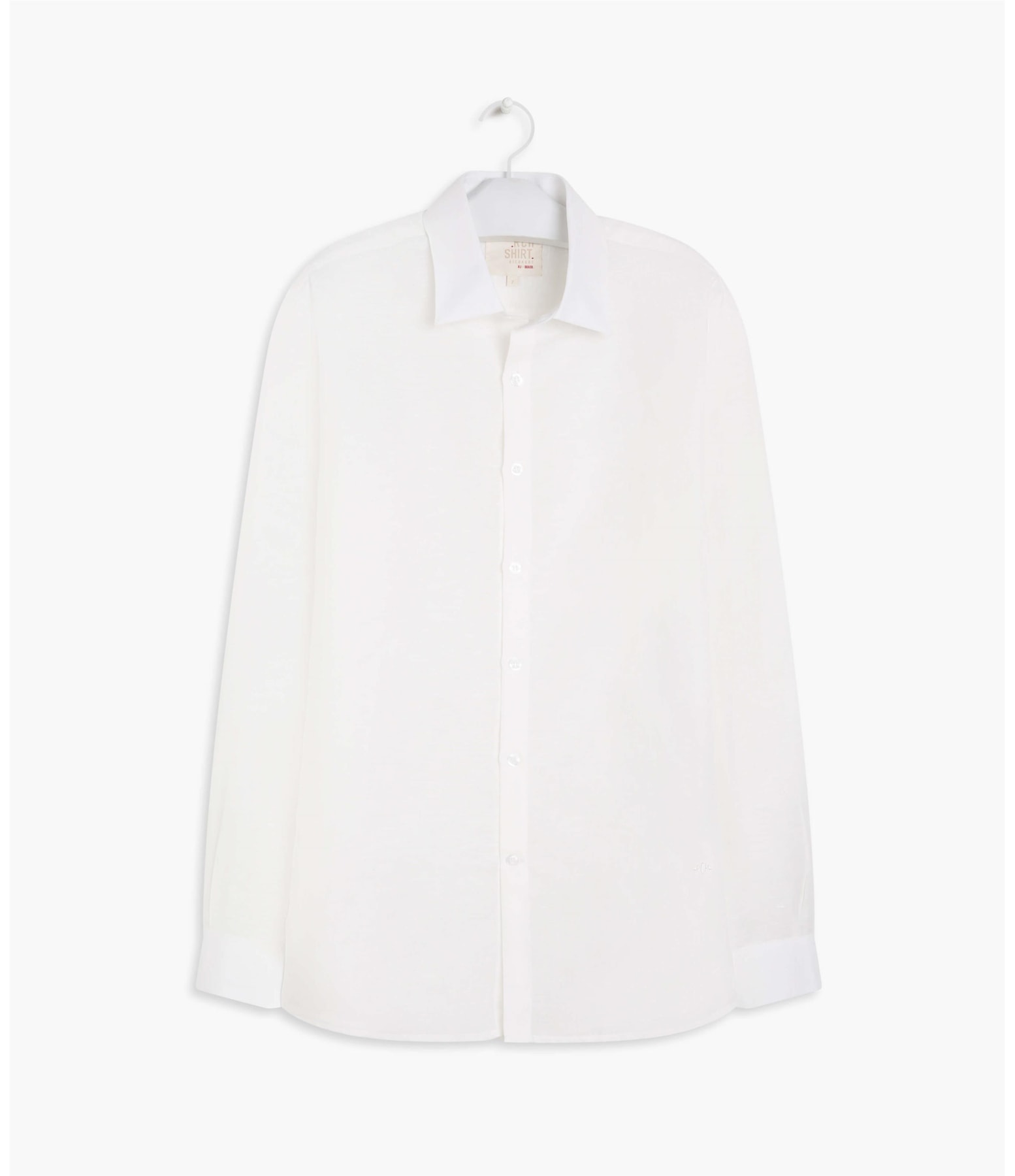Camisa Linho  Cross Dye Natural