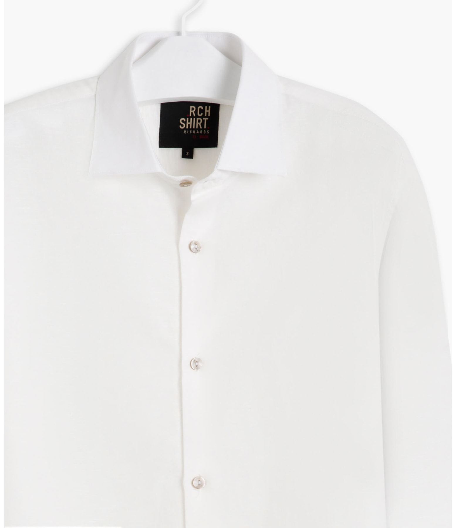 Camisa Linho  Cross Dye Natural