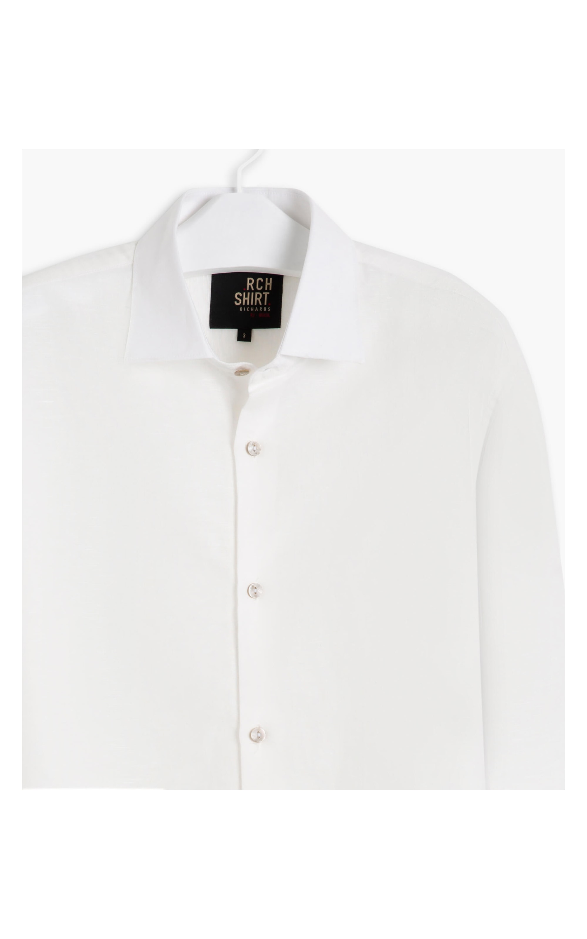 Camisa Linho  Cross Dye Natural