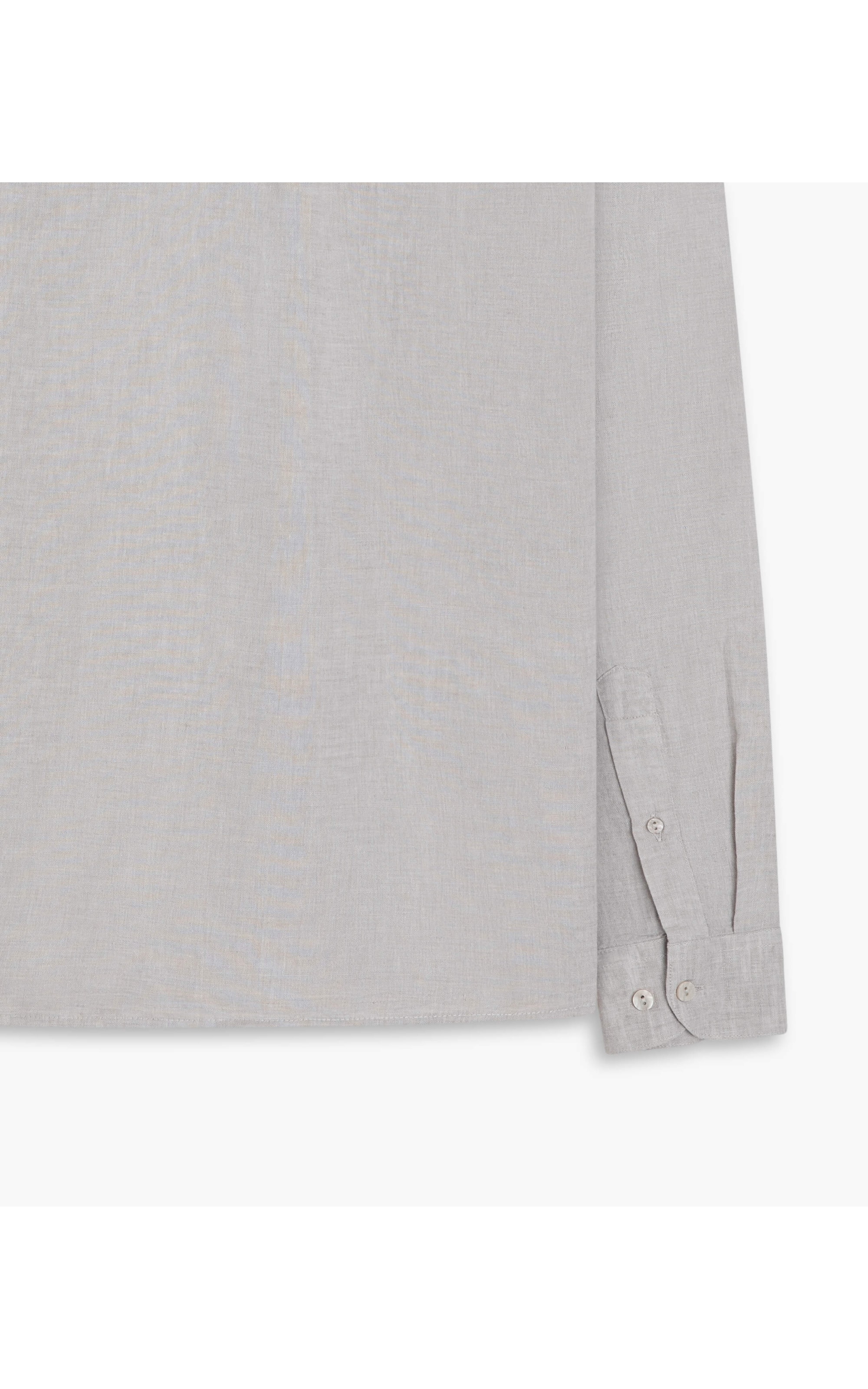 Camisa Linho  Cross Dye Prata