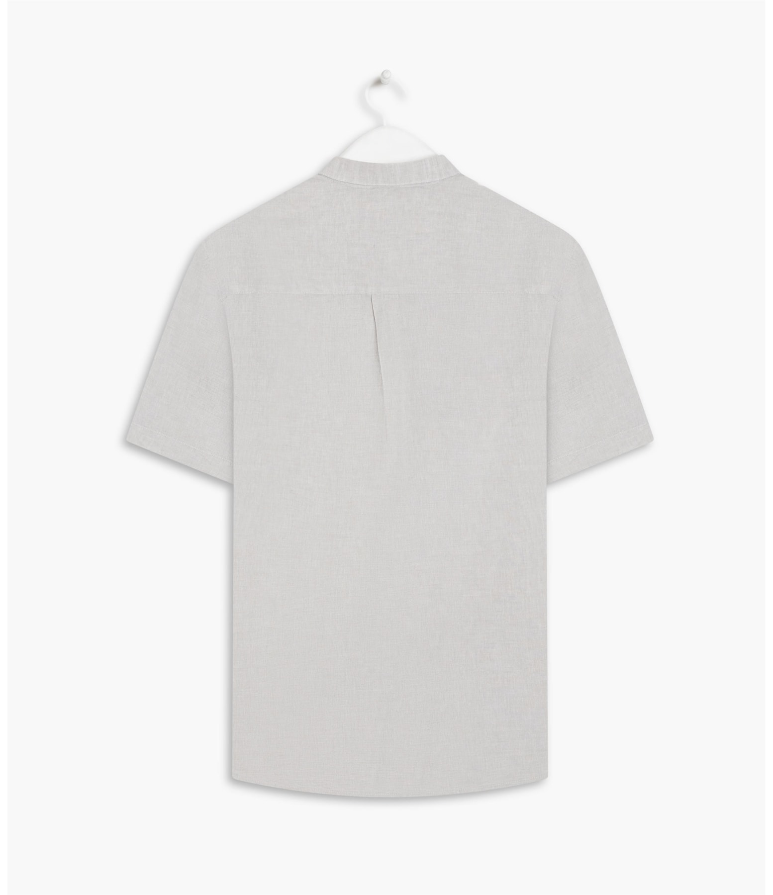 Camisa Linho  Cross Dye Prata
