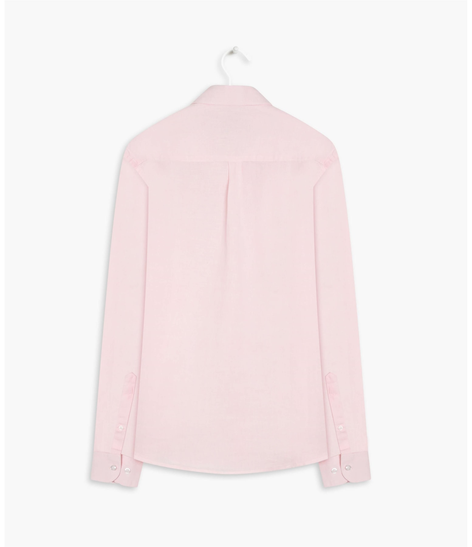 Camisa Linho  Cross Dye Rosa