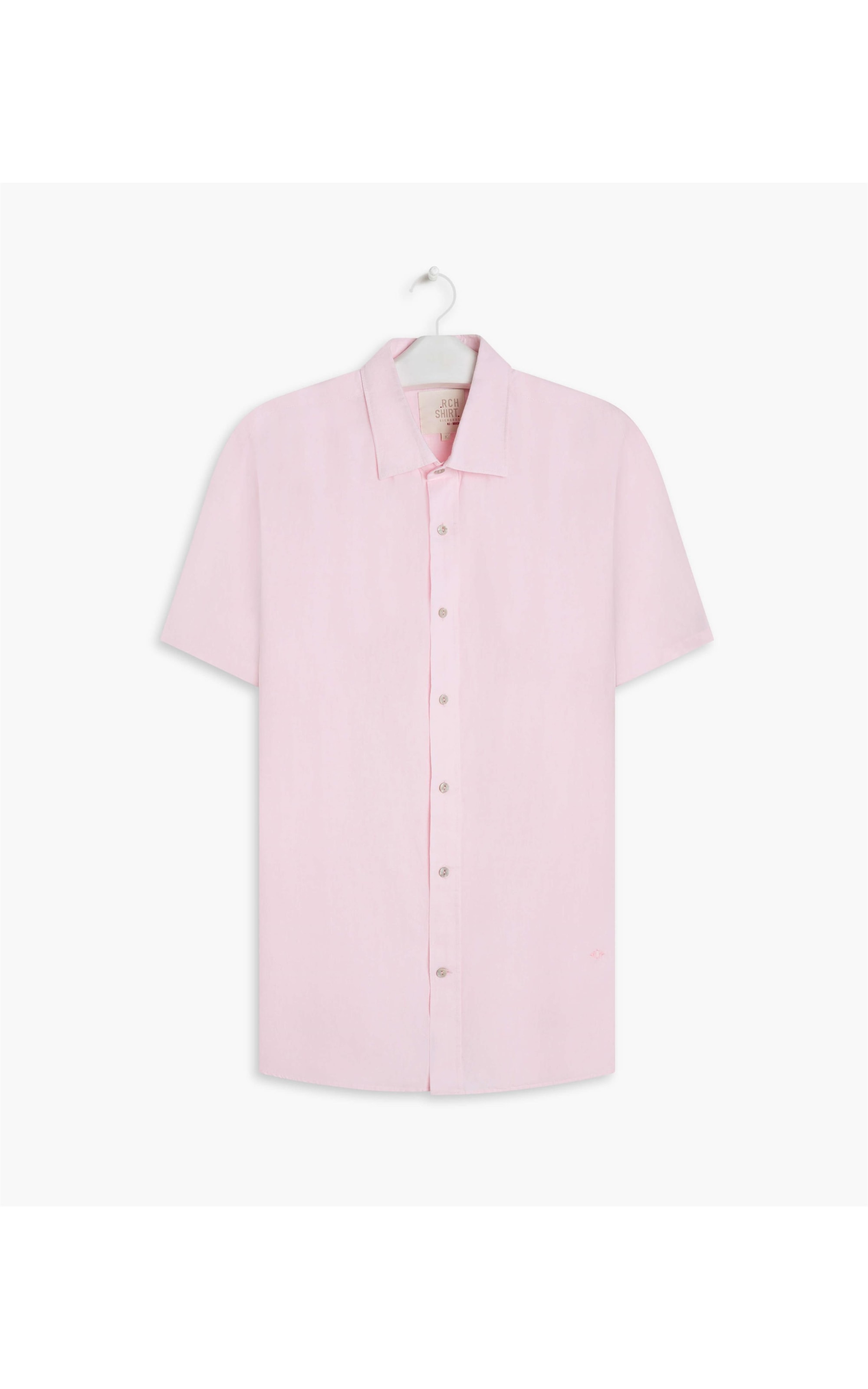 Camisa Linho  Cross Dye Rosa