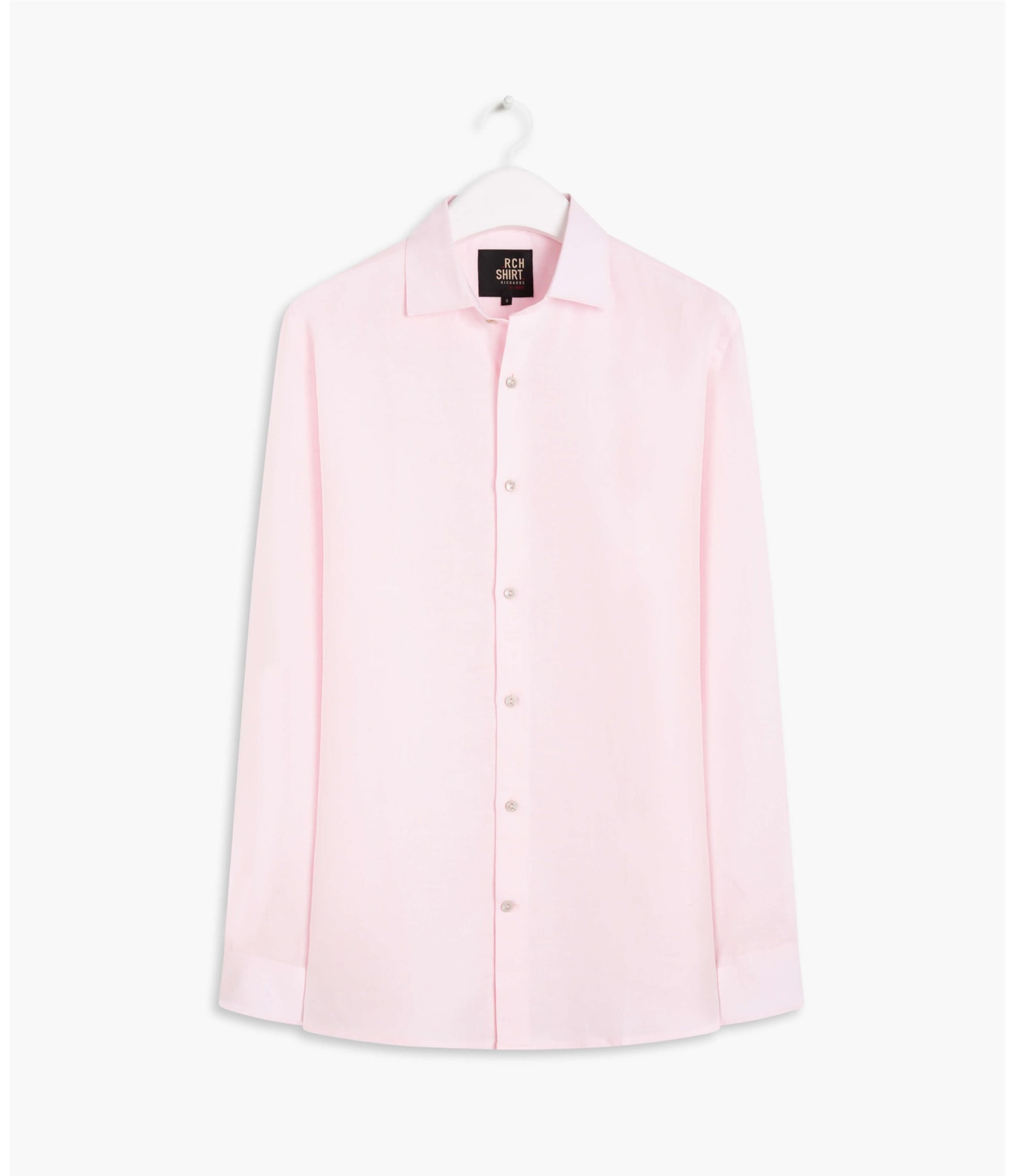 Camisa Linho  Cross Dye Rosa