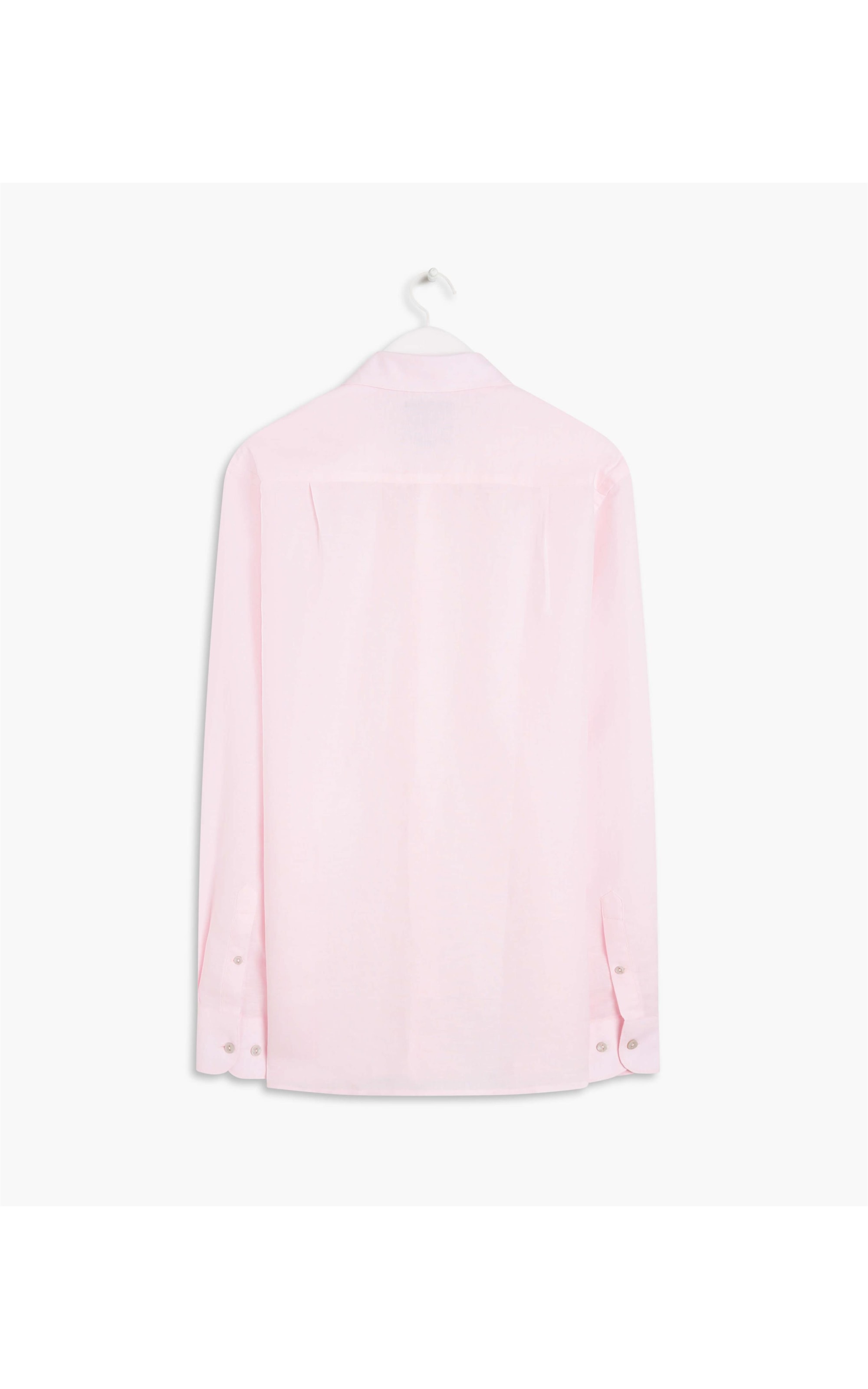 Camisa Linho  Cross Dye Rosa