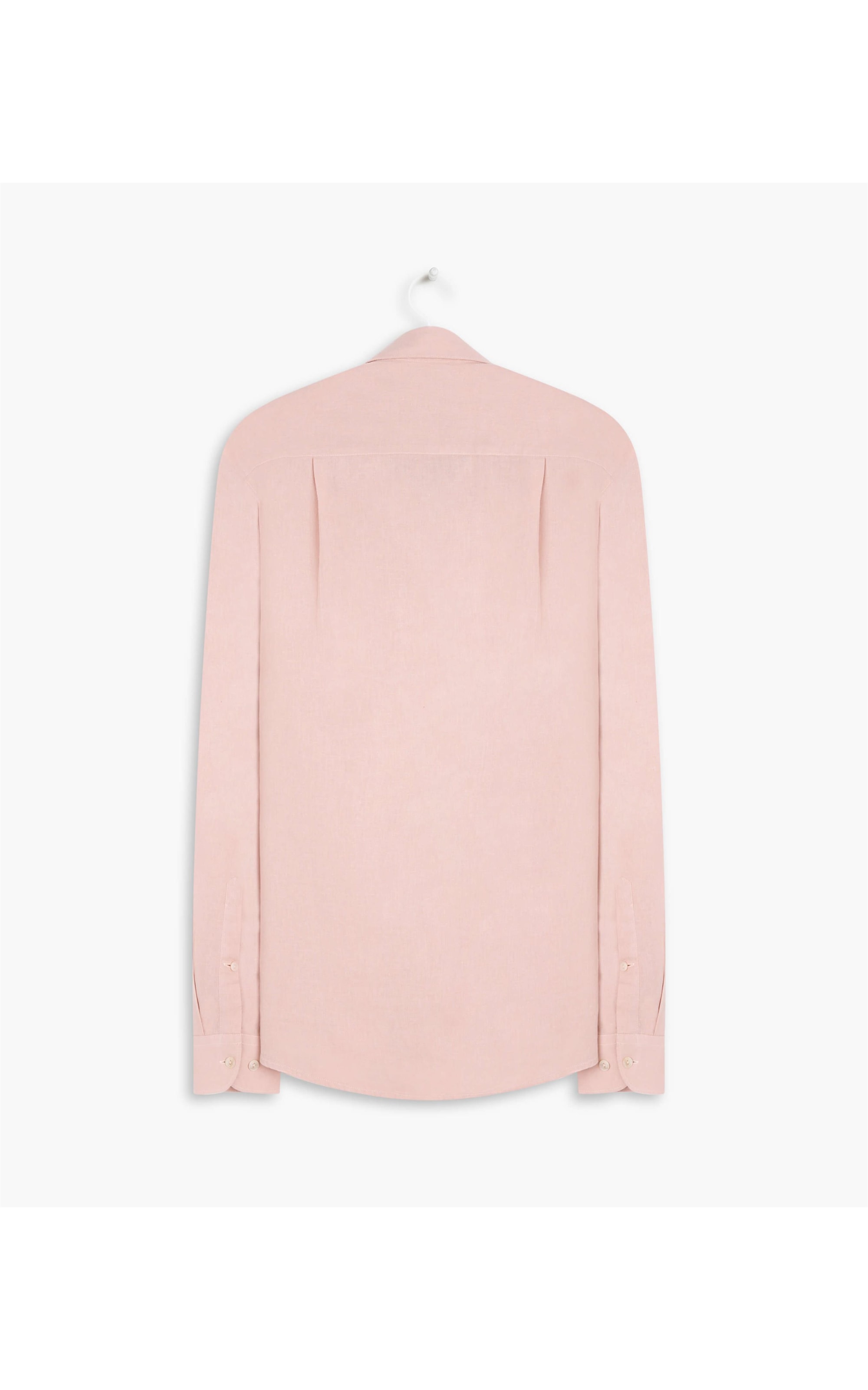 Camisa Linho  Cross Dye  Rosa Dirty