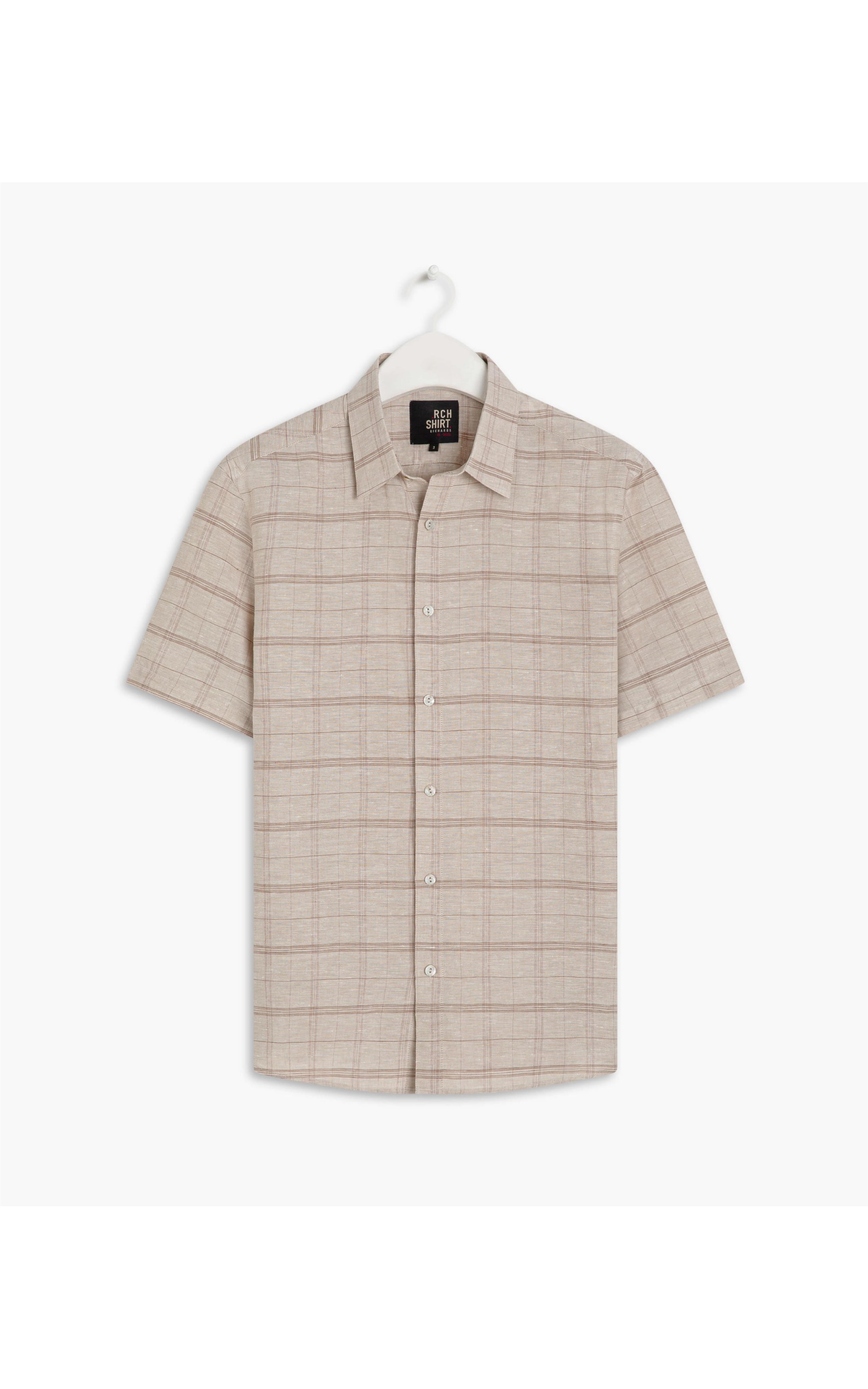 Camisa Linho  Deep Pattern Mc Areia