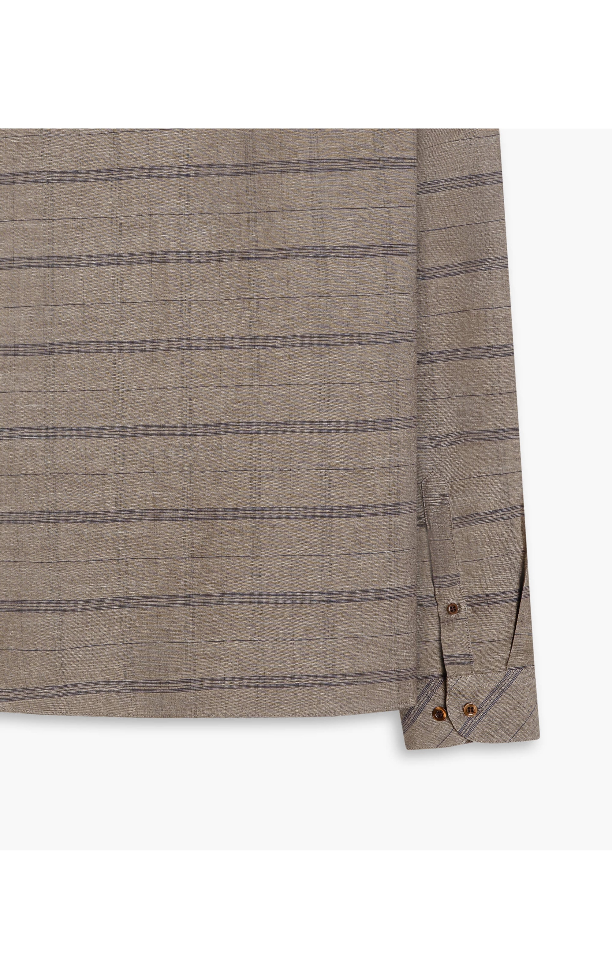 Camisa Linho  Deep Pattern Ml Marrom