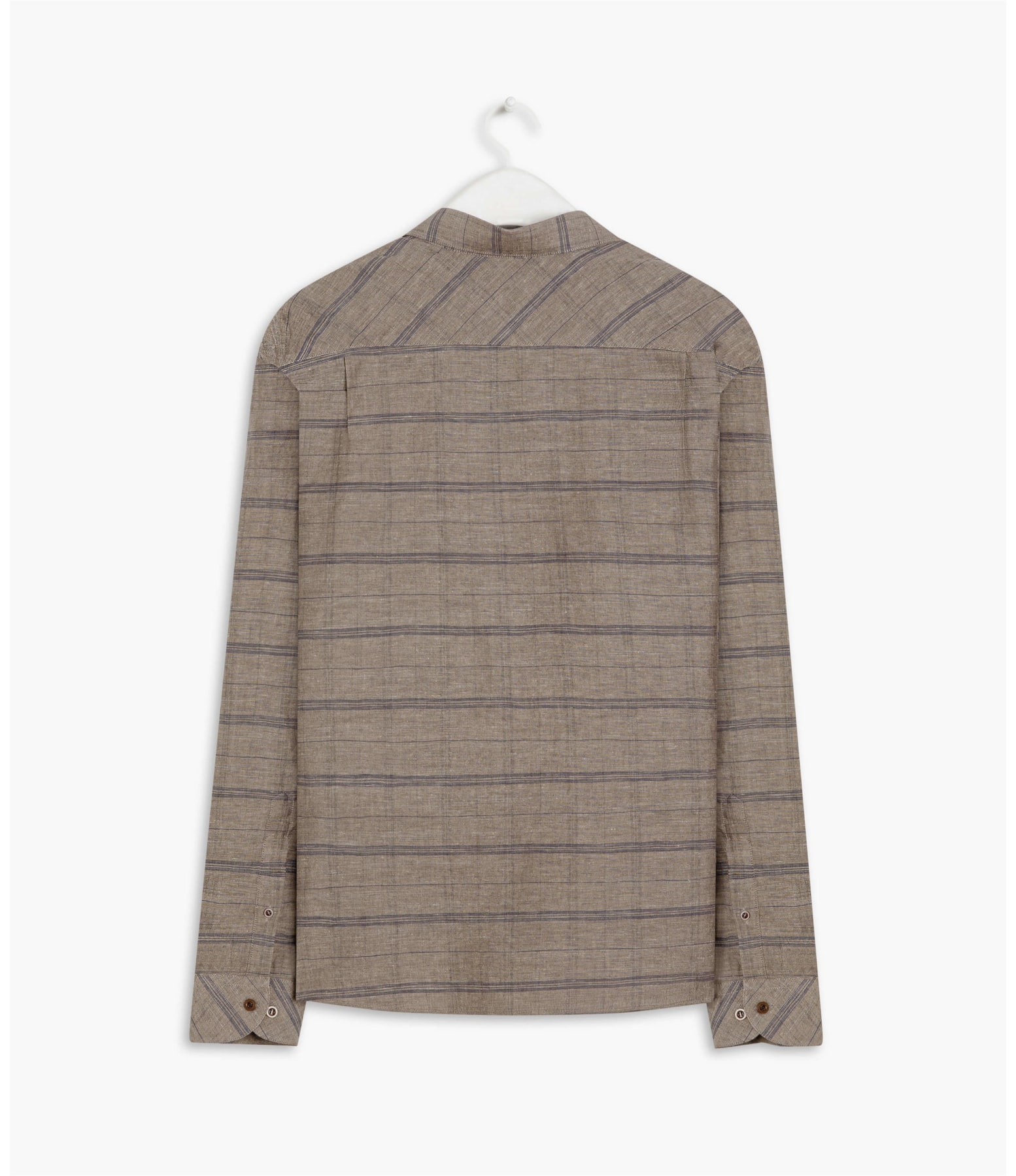 Camisa Linho  Deep Pattern Ml Marrom