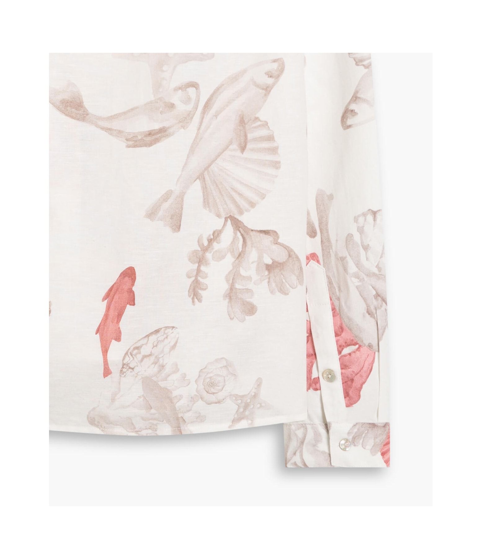 Camisa Linho  Deva Corais Sandy