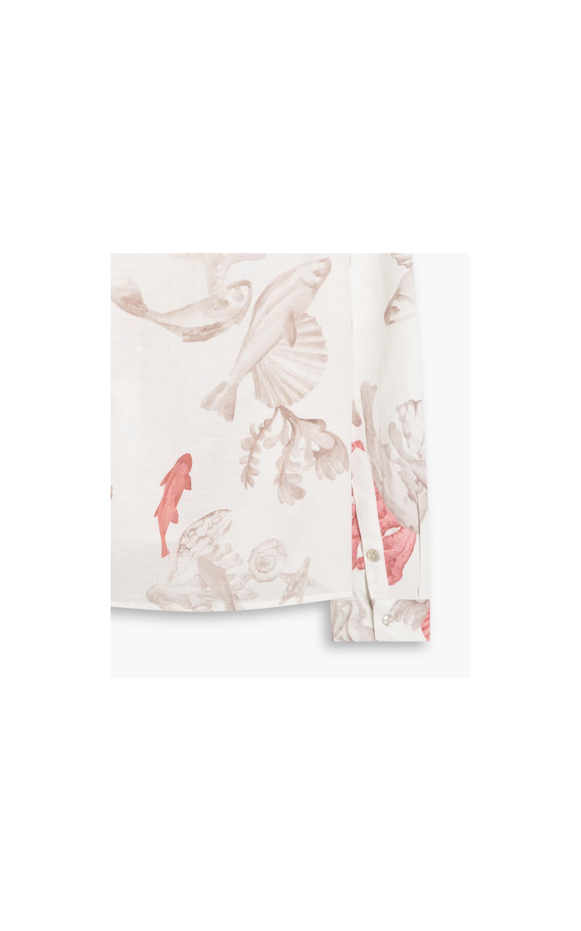 Camisa Linho  Deva Corais Sandy