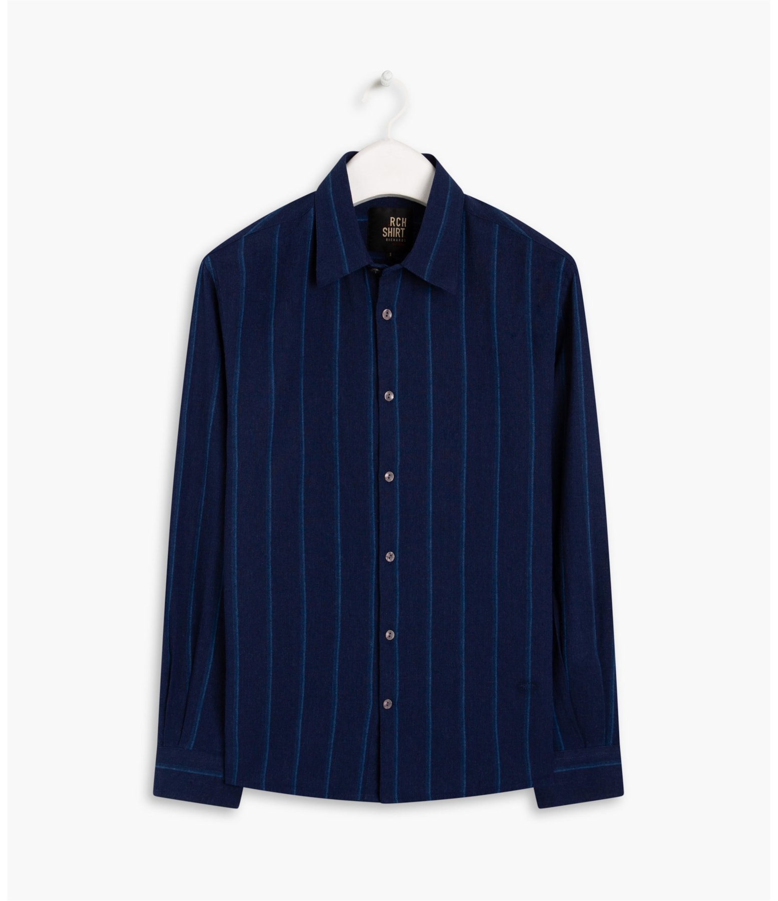 Camisa Linho  Edi Azul Bic