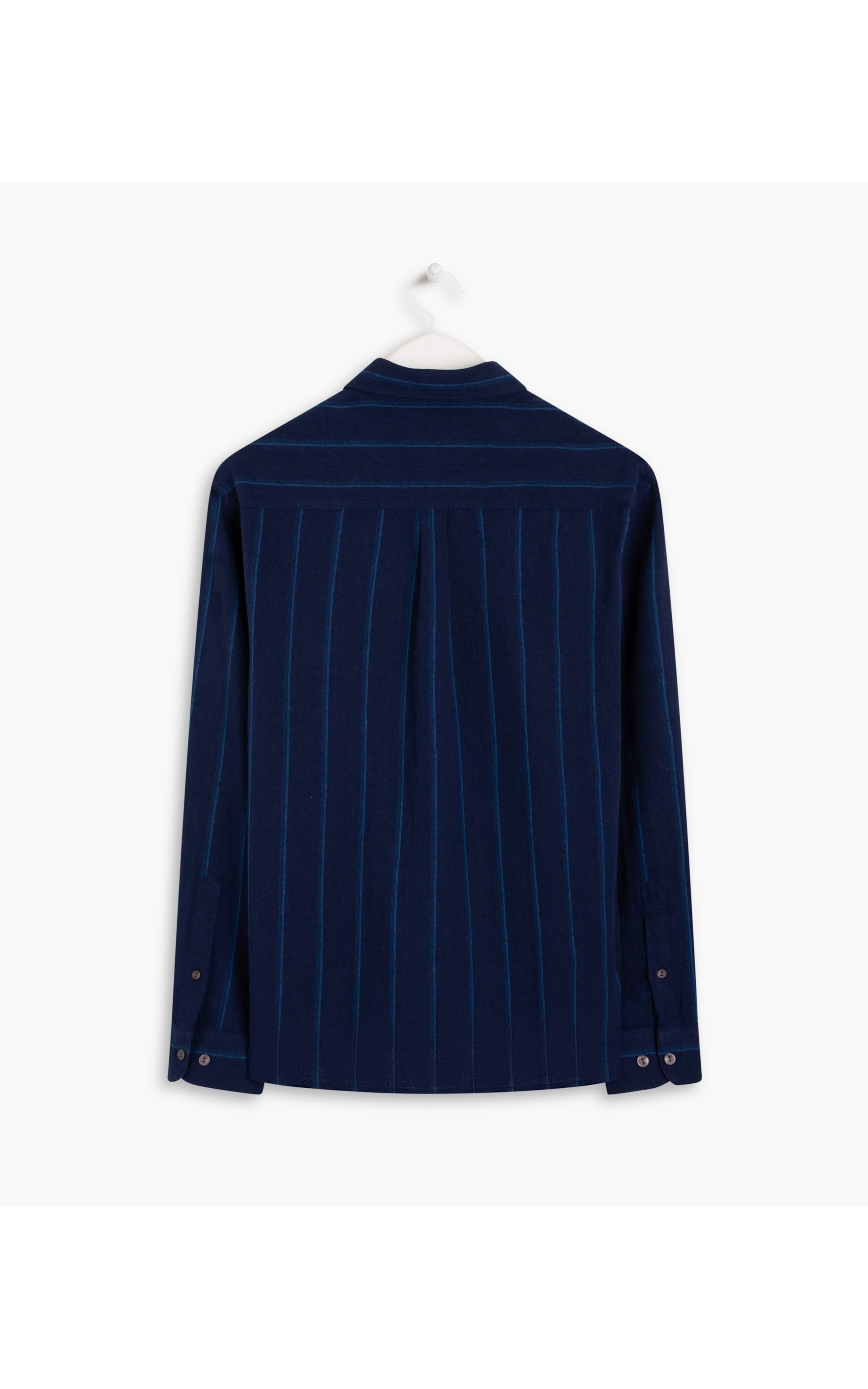 Camisa Linho  Edi Azul Bic