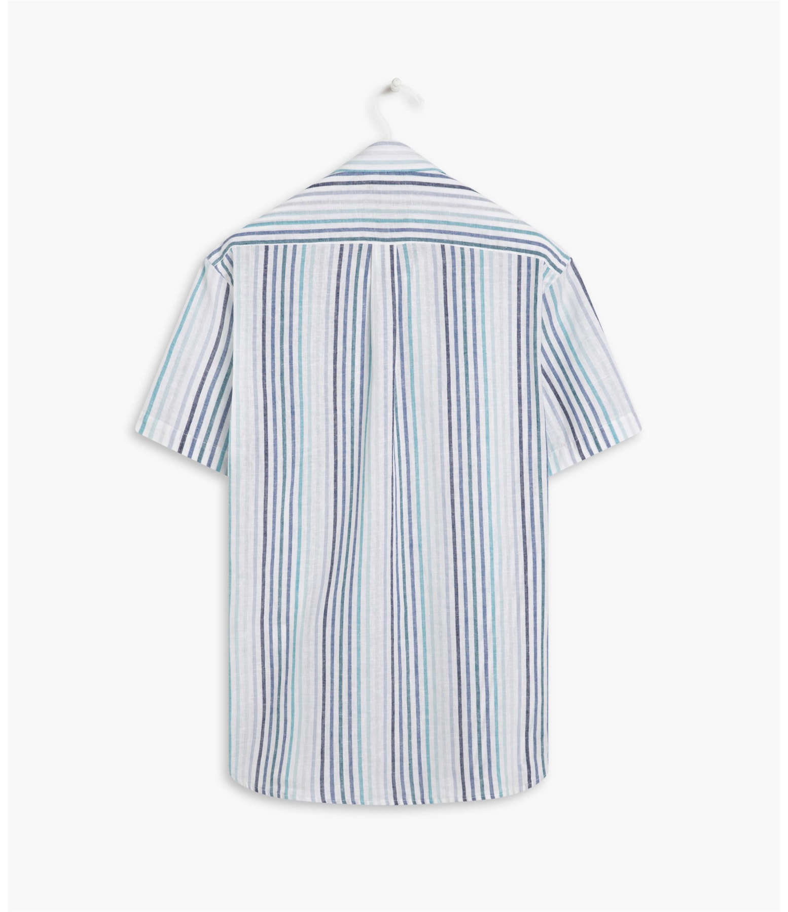 Camisa Linho  Edu Listrada Mc Turquesa
