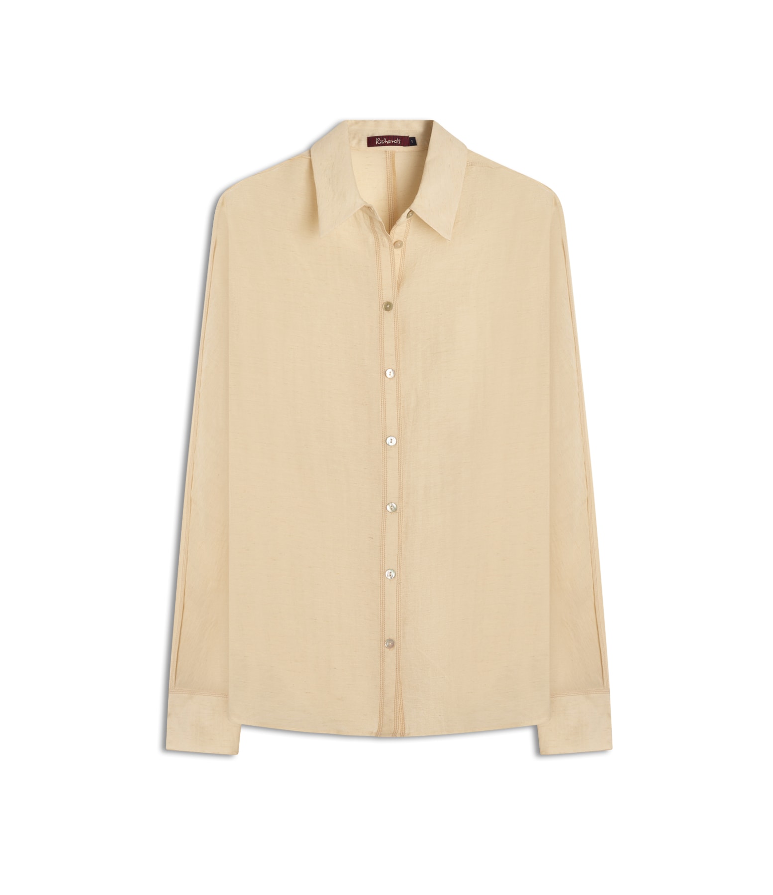 Camisa Linho  Enid Natural