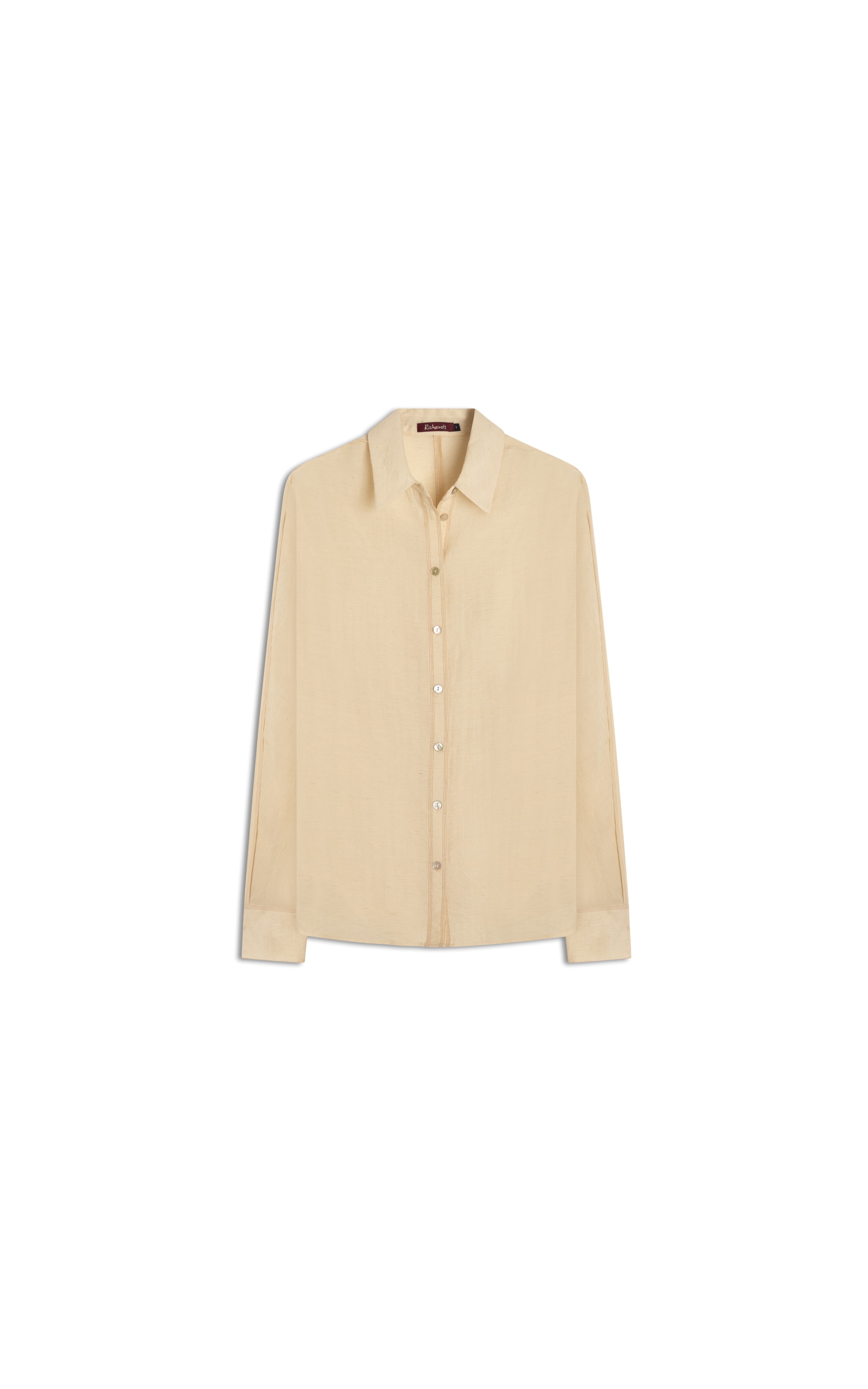 Camisa Linho  Enid Natural