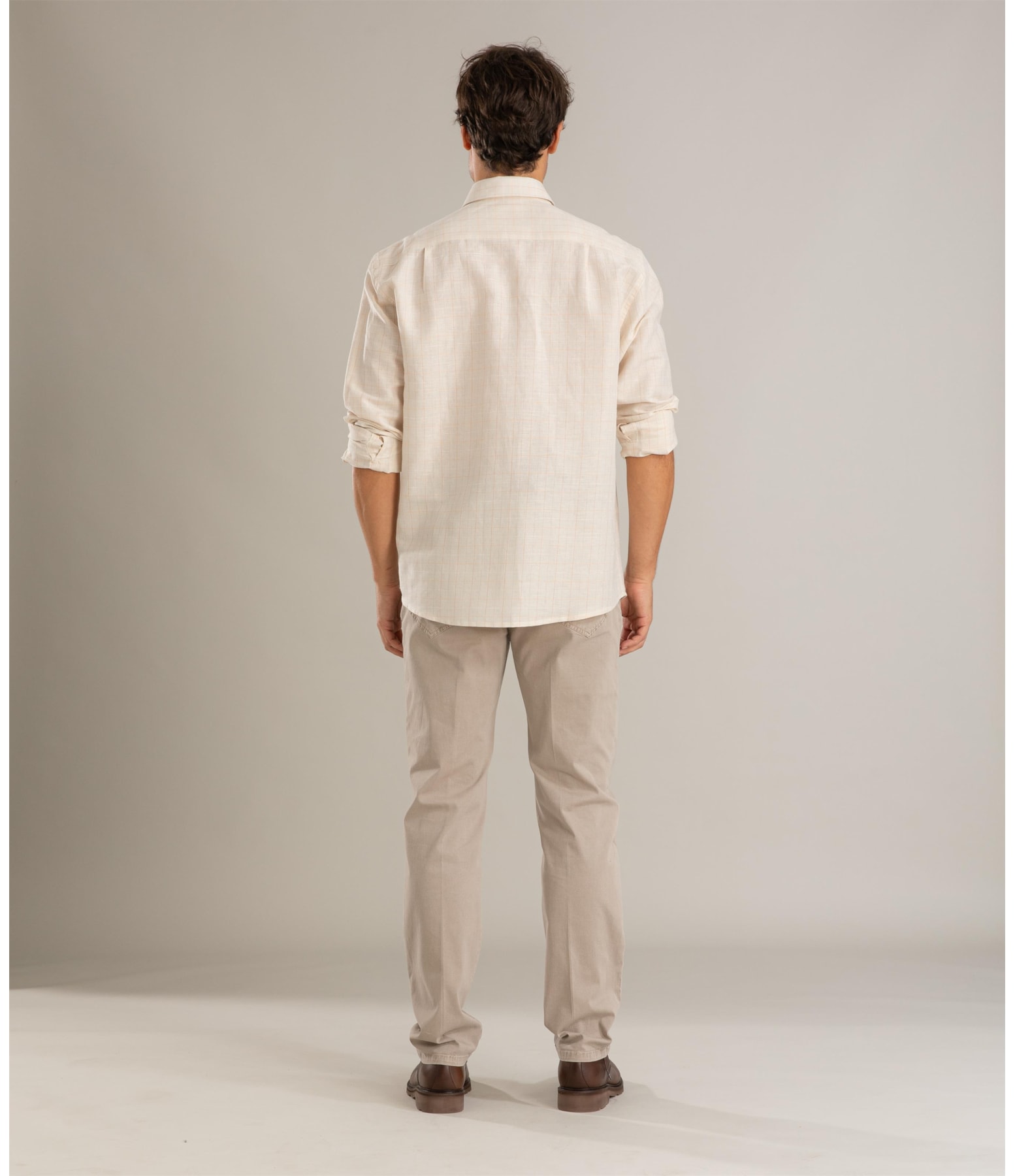 Camisa Linho  Enzo Natural