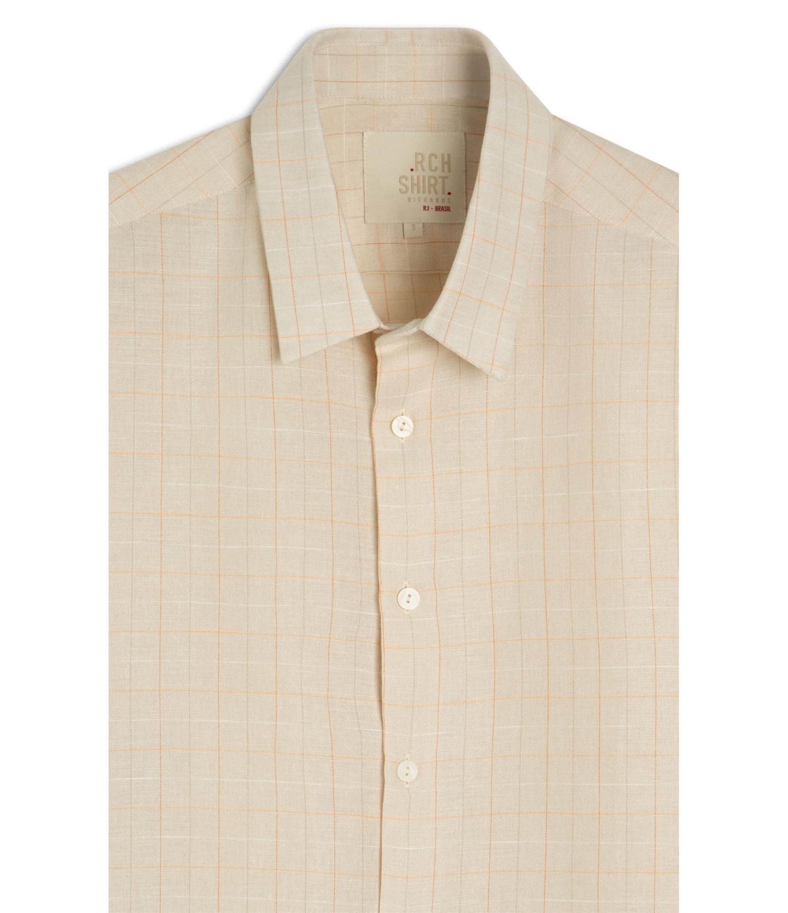 Camisa Linho  Enzo Natural