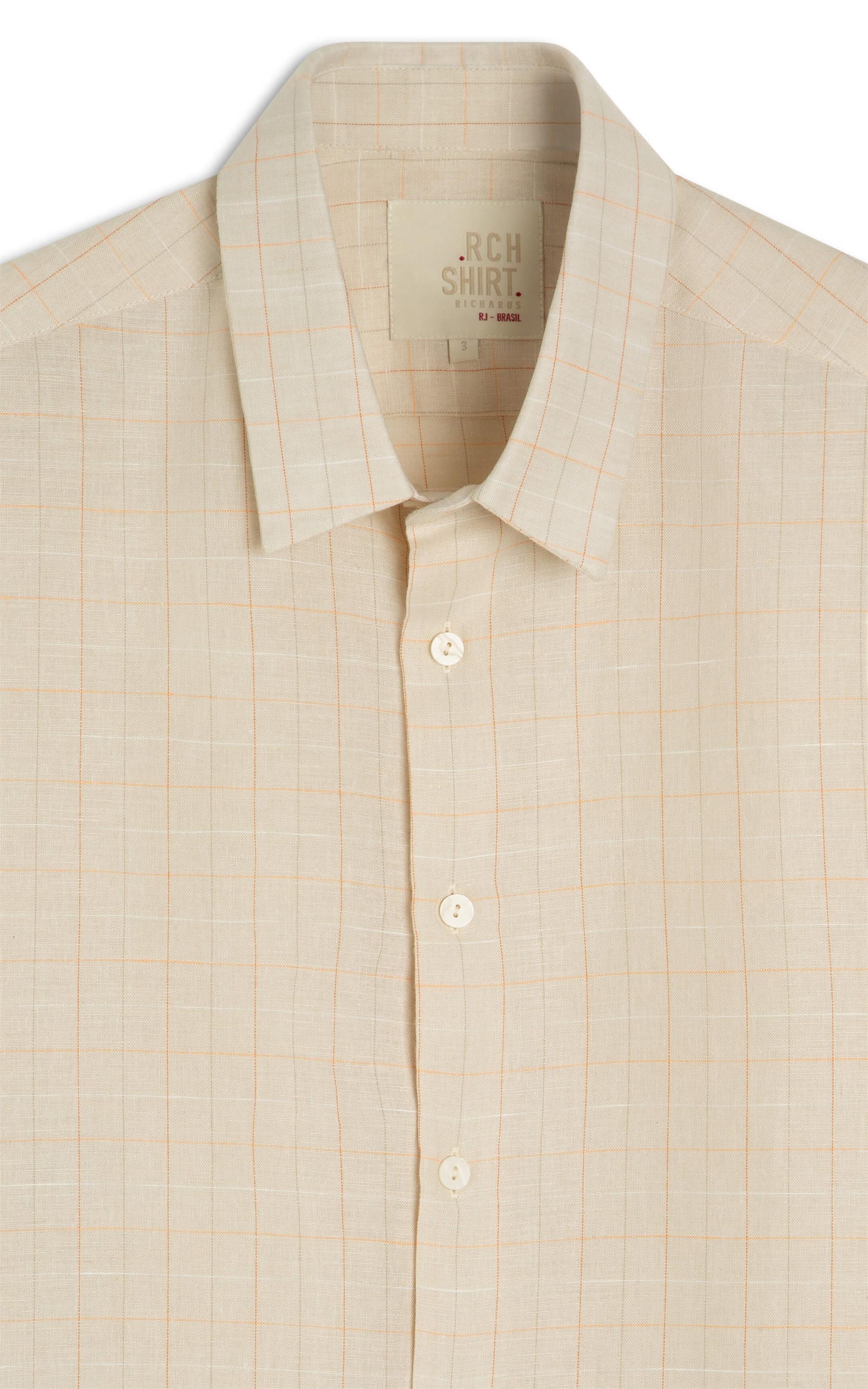 Camisa Linho  Enzo Natural