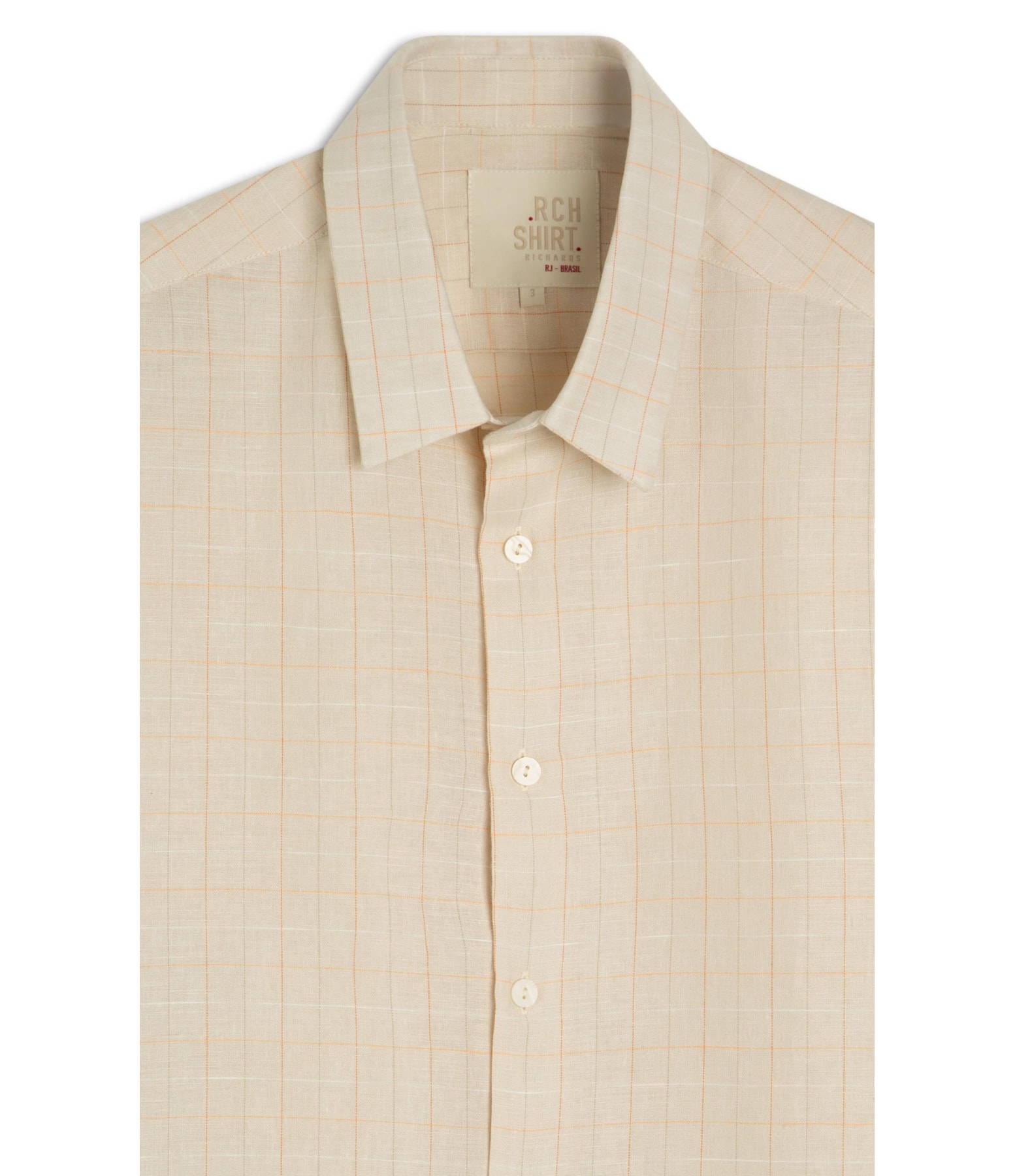 Camisa Linho  Enzo Natural