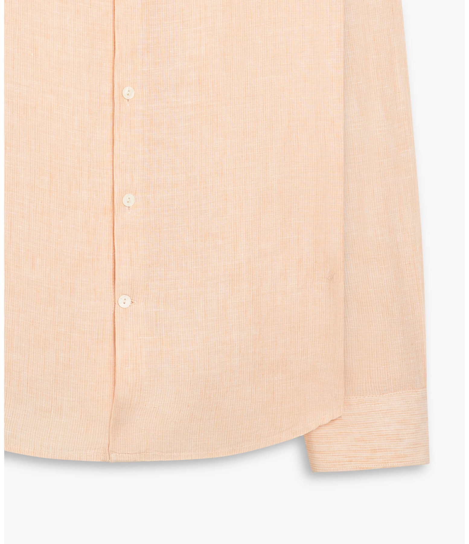 Camisa Linho  Enzo Puro  Ml Laranja