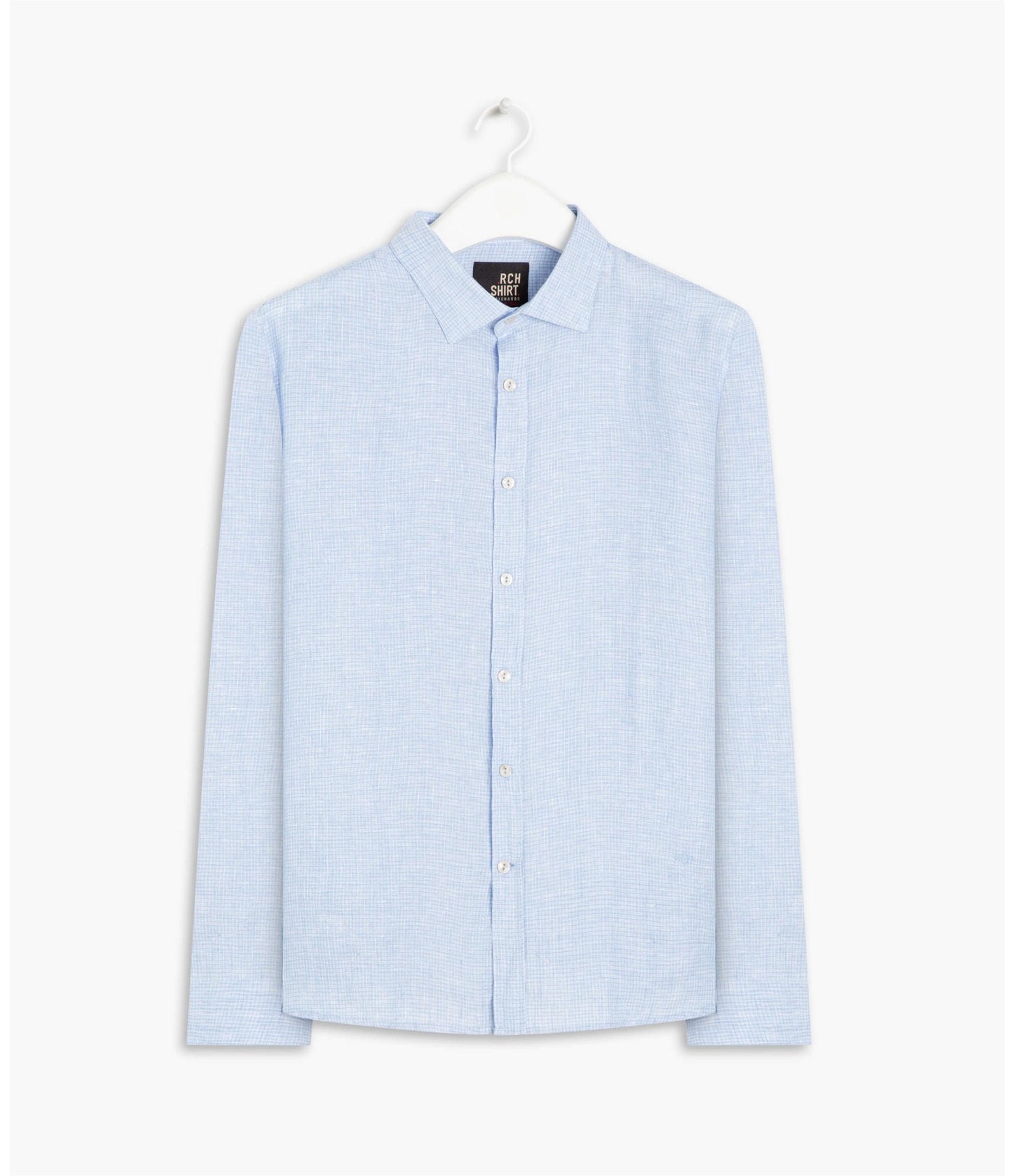 Camisa Linho  Erasmo Azul Jeans