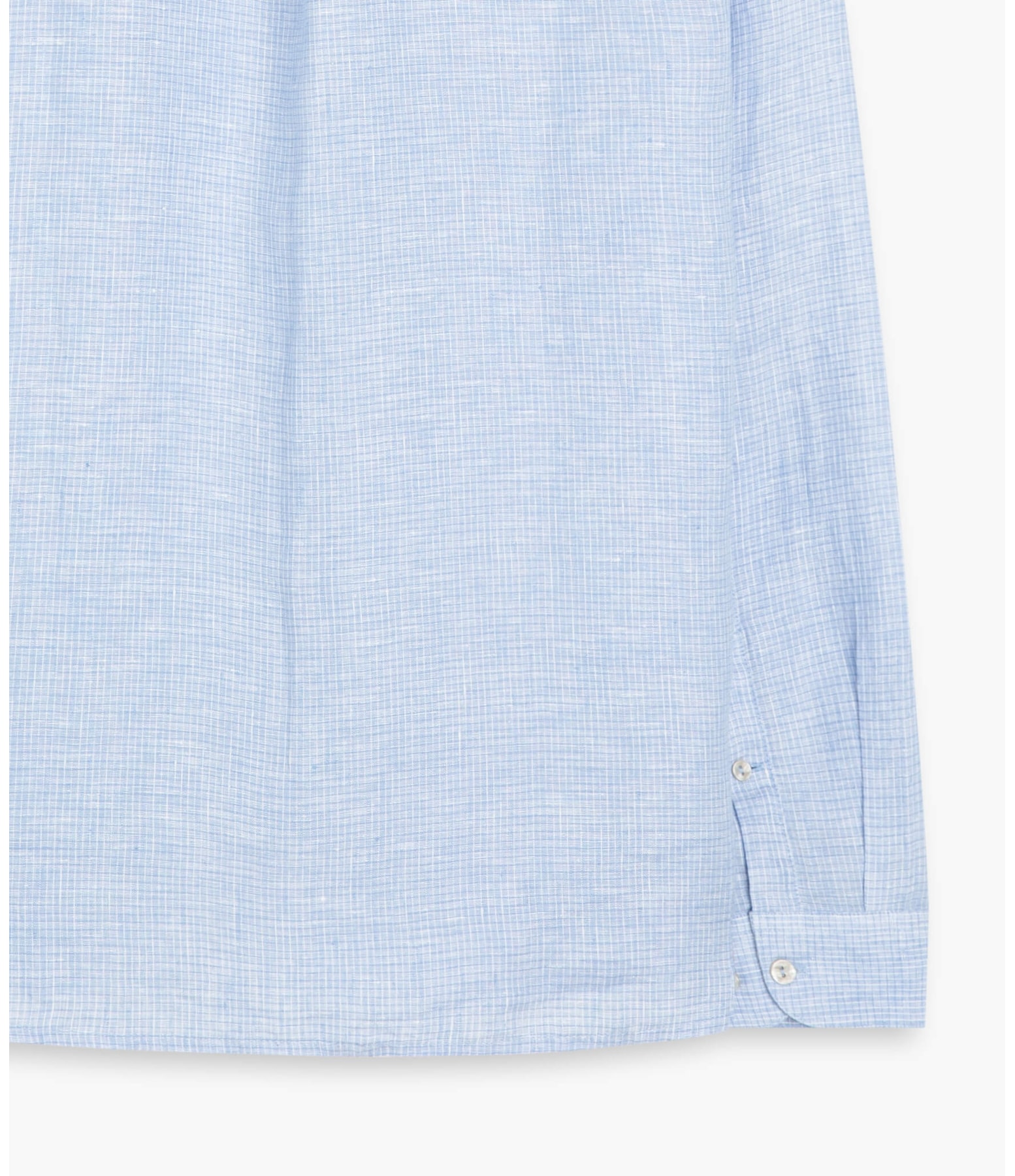 Camisa Linho  Erasmo Azul Jeans